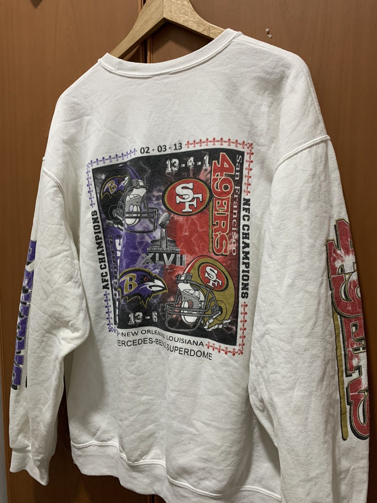 NFL 🔥🔥🔥Vintage Y2K NFL Superbowl Seeatshirt Size US XL / EU 56 / 4 - 9 Thumbnail