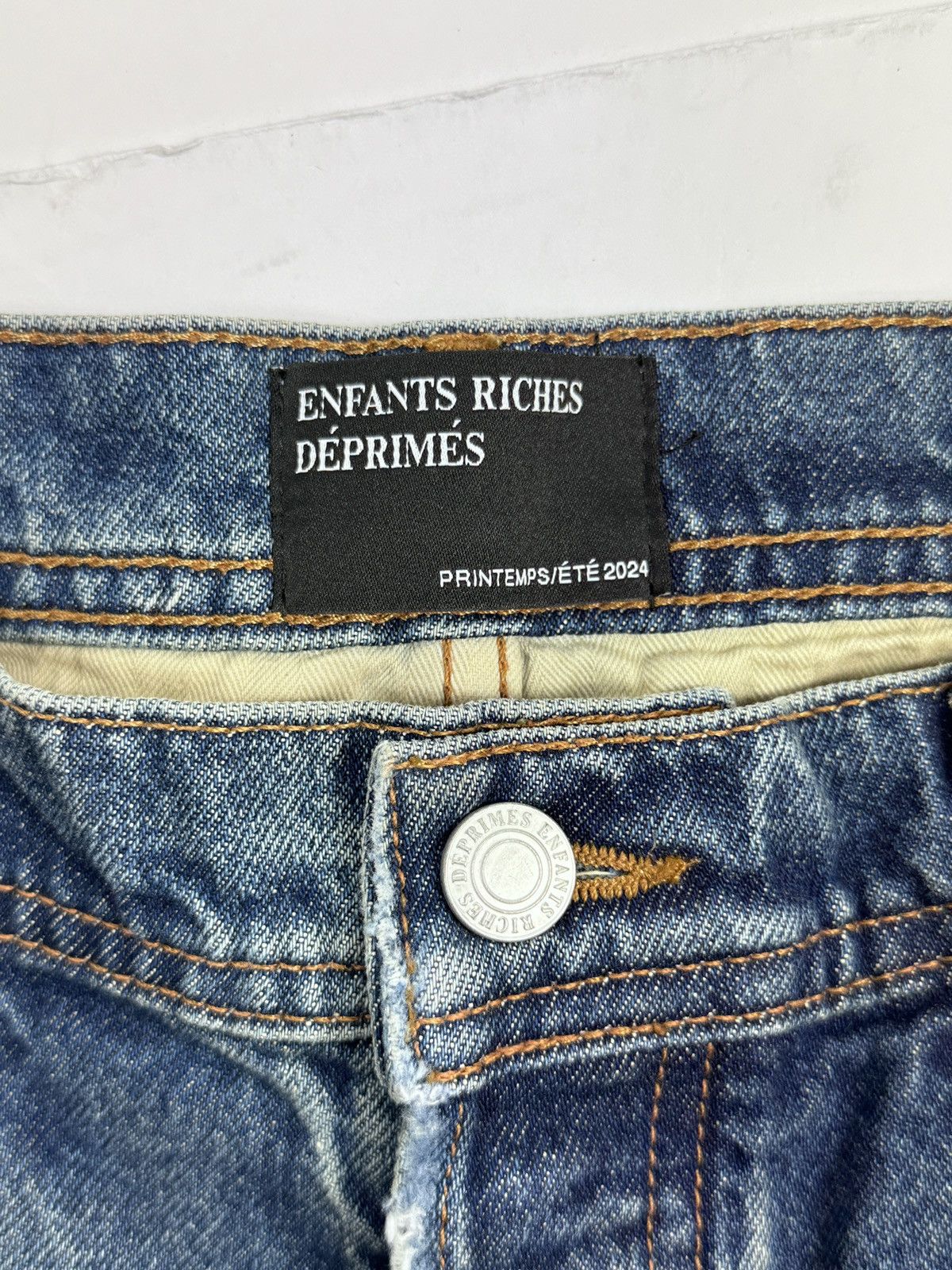 Enfants Riches Deprimes DISTRESSED DENIM JEANS Size US 36 / EU 52 - 5 Thumbnail