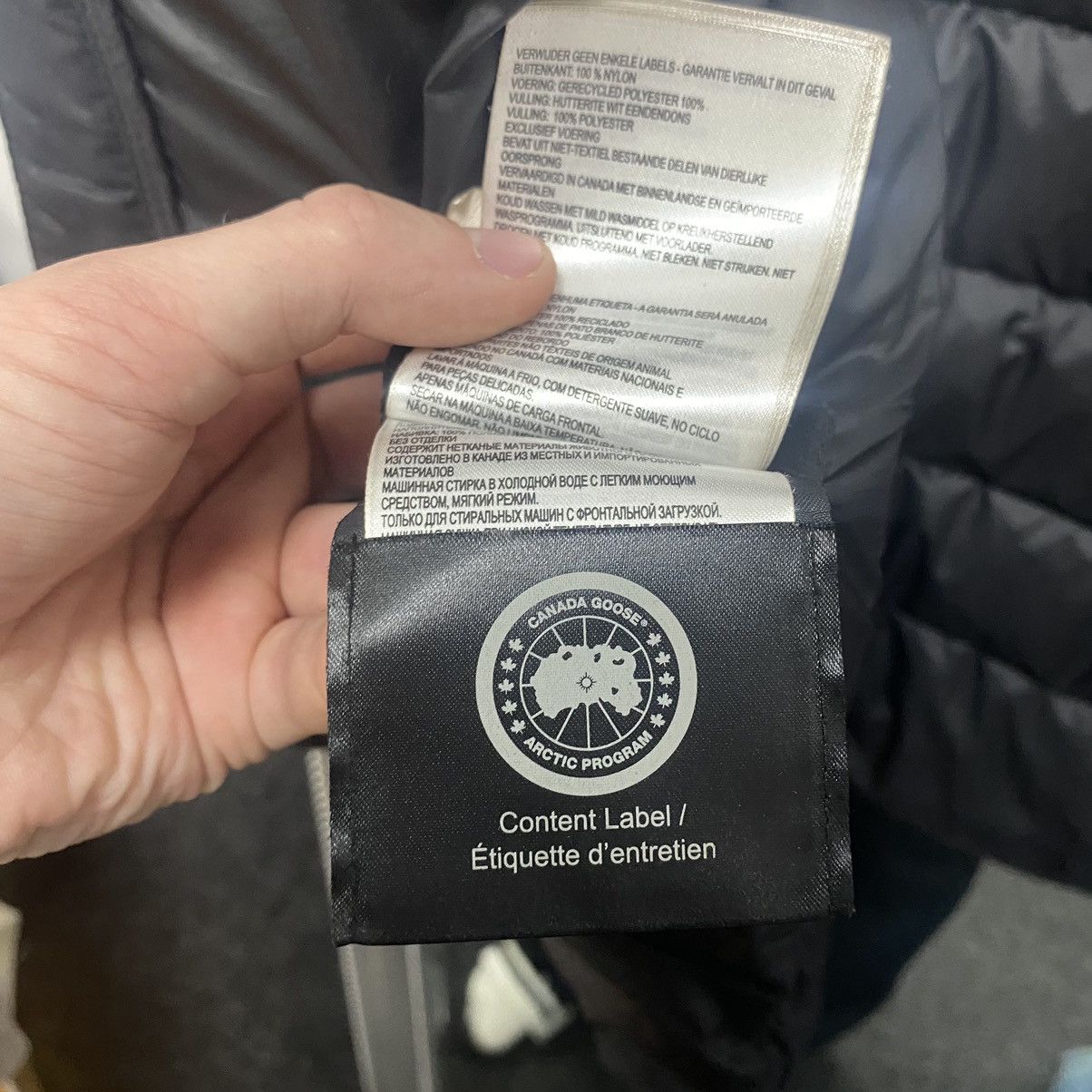 Canada Goose Vintage Canada Goose puffer jacket black label Size US L / EU 52-54 / 3 - 14 Thumbnail