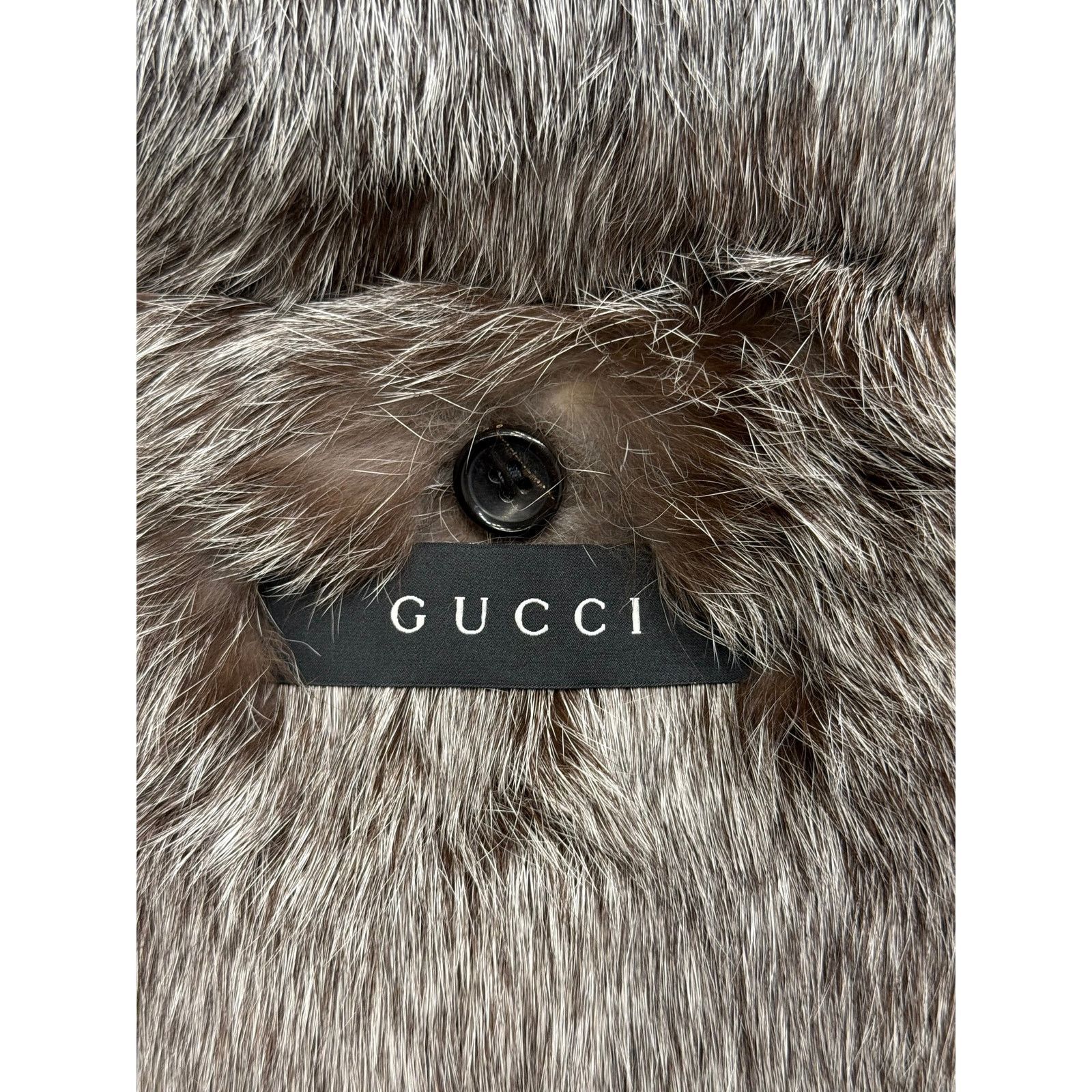 Gucci 2000s Gucci by Tom Ford fur lining leather bomber jacket Size L / US 10 / IT 46 - 9 Thumbnail