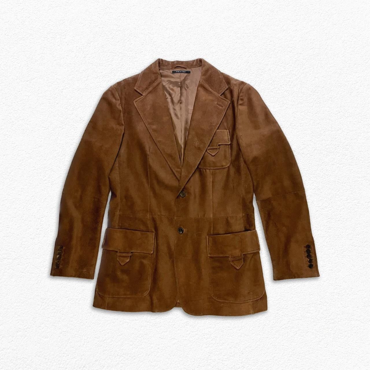 Gucci Gucci suede panelled jacket Size US L / EU 52-54 / 3 - 1 Thumbnail
