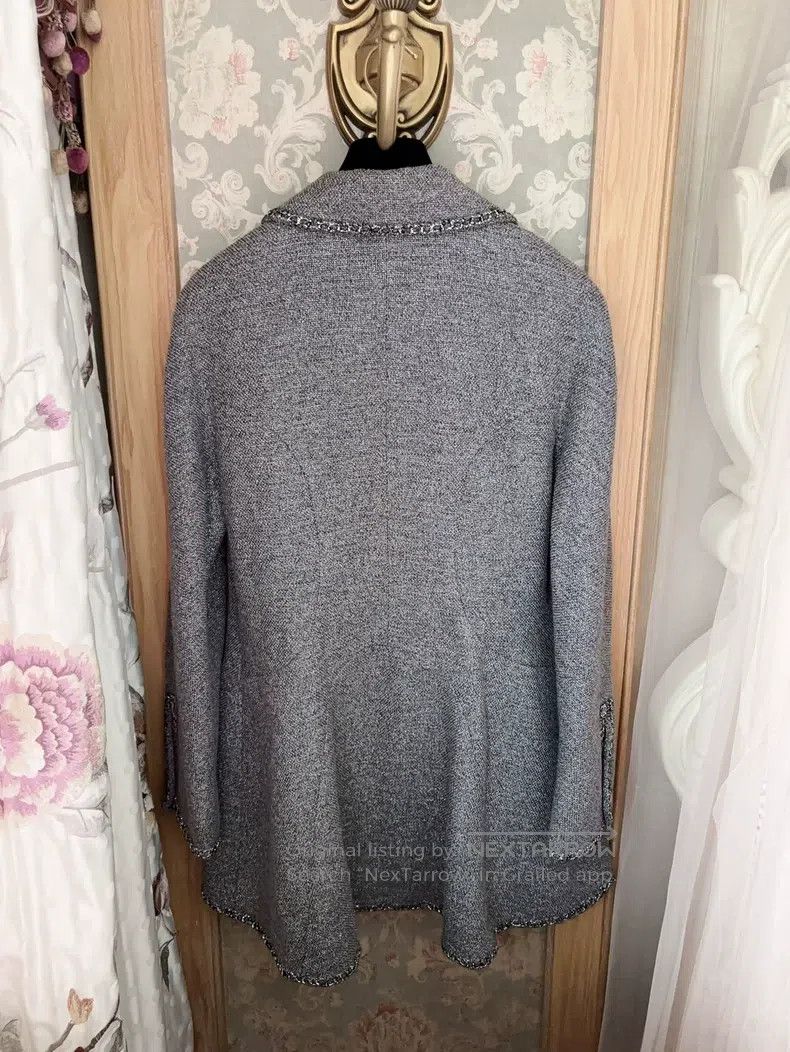 Chanel Chanel Silver-plated jacket Size S / US 4 / IT 40 - 2 Thumbnail