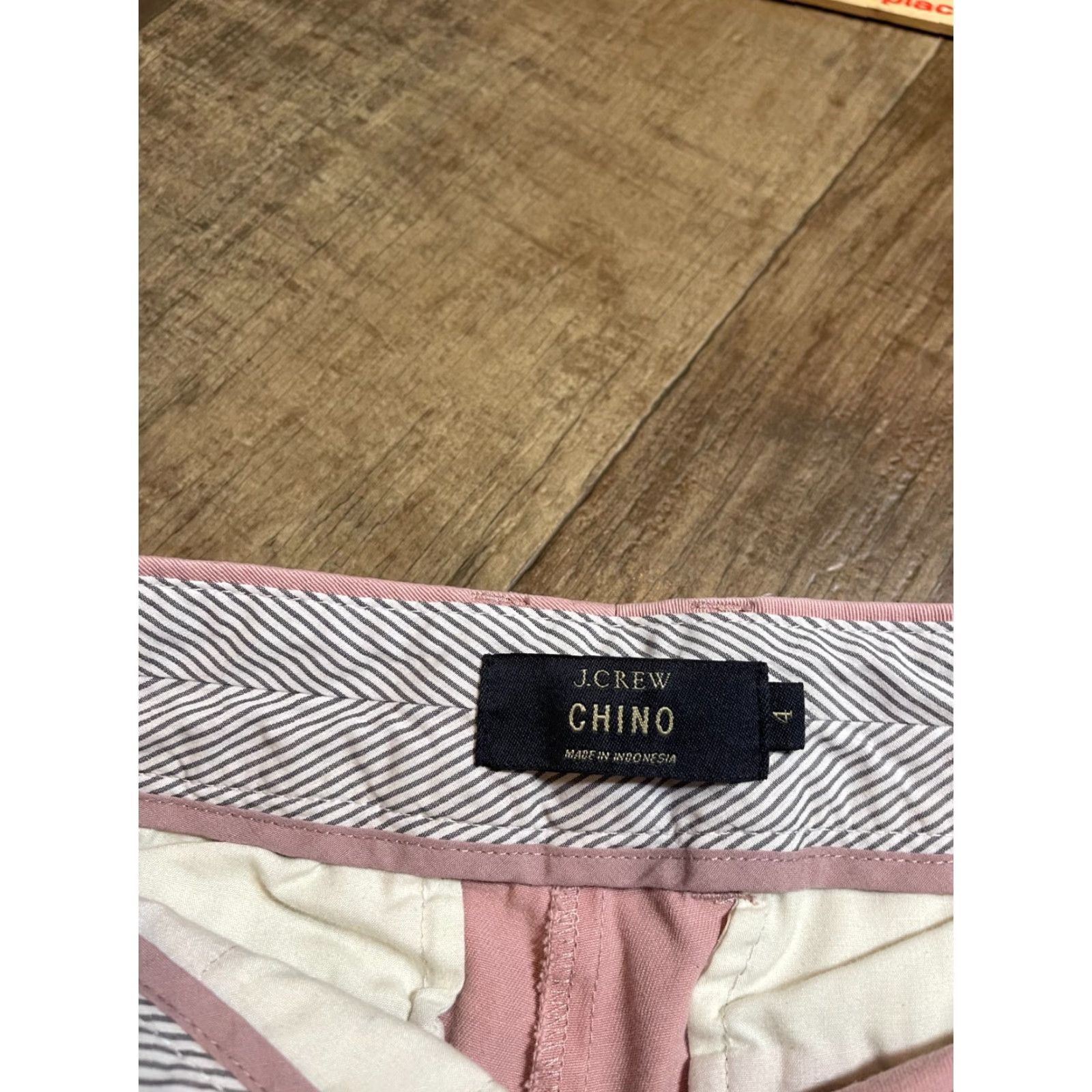 J.Crew J.CREW Shorts Womens Size 4 Chino Pink Womens Short Pink Chino J.CREW Short Size 27" / US 4 / IT 40 - 4 Thumbnail