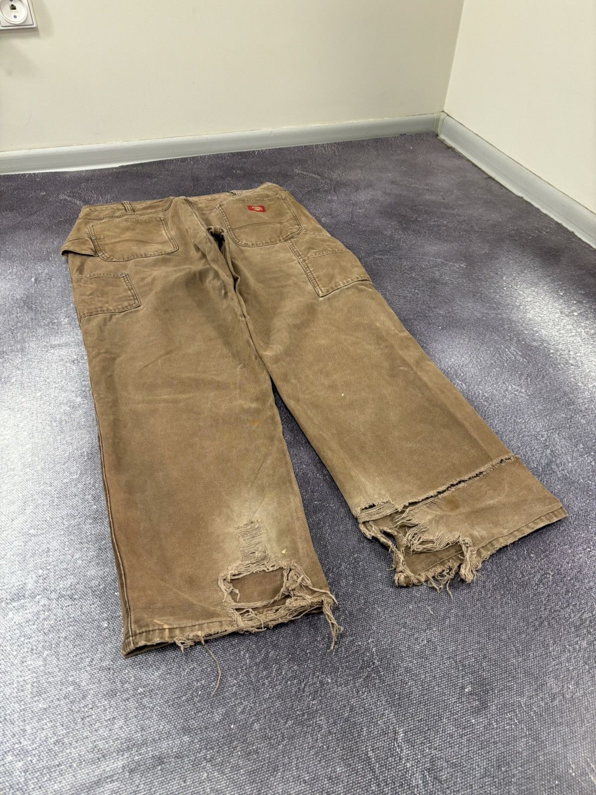 Dickies Vintage Dickies USA Brown Hype Y2K Baggy Pants Size US 38 / EU 54 - 4 Thumbnail
