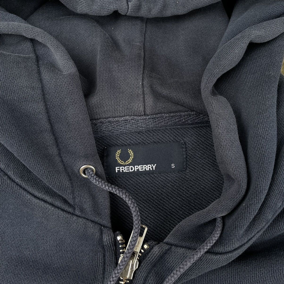 Fred Perry Vintage Fred Perry Zip Hoodie Size S Navy Streetwear casual Size US S / EU 44-46 / 1 - 4 Thumbnail
