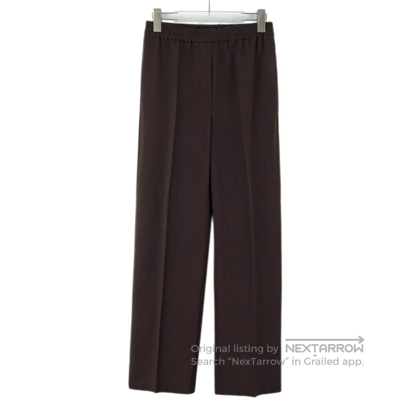 Max Mara Max Mara Dark Caramel Color Leisure Suit Trousers| Size 37" - 1 Thumbnail