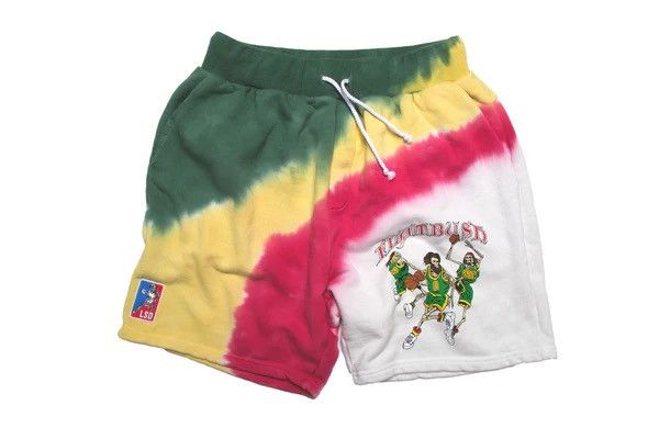 Flatbush Zombies Flatbush Zombies Basketball Tie Dye Shorts Radiant Trifecta Size US 30 / EU 46 - 7 Thumbnail