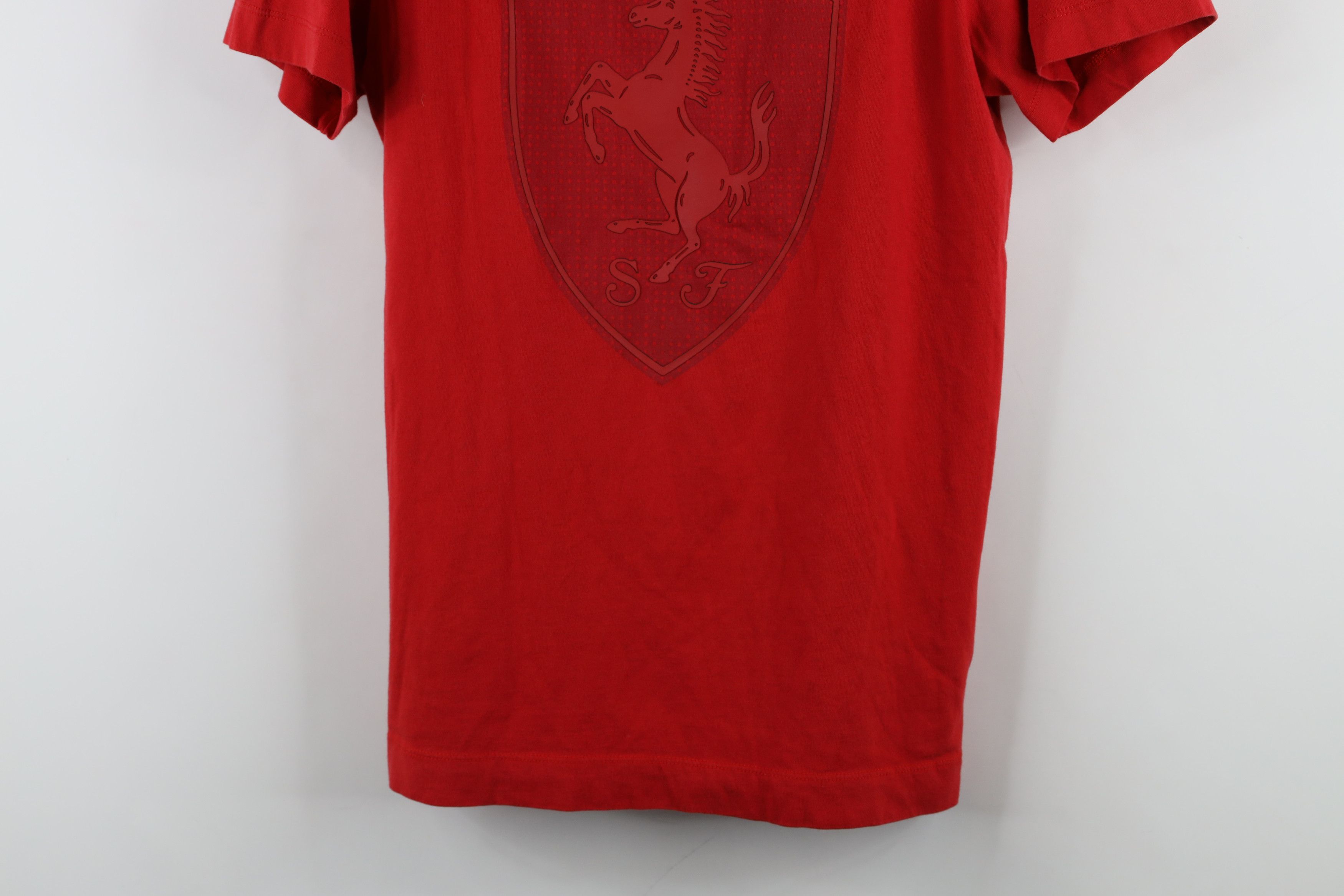 Puma × Vintage Puma x Scuderia Ferrari Faded Big Logo F1 Racing T-Shirt Red Size US S / EU 44-46 / 1 - 3 Thumbnail