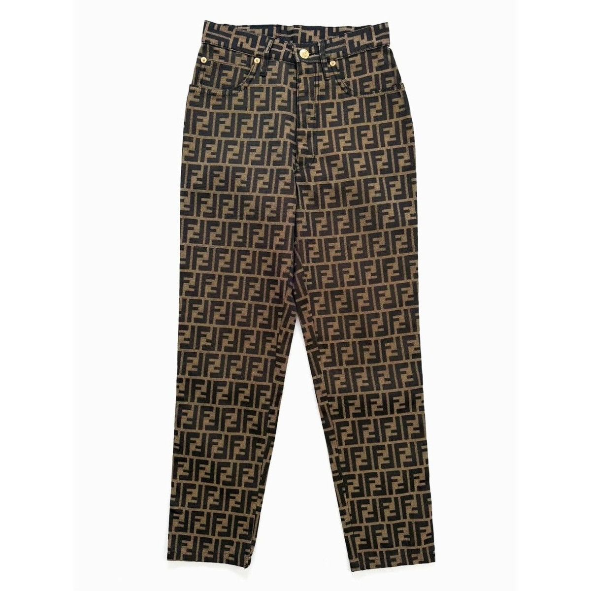Fendi Fendi Monogram FF Pants Size 25" / US 0 / IT 36 - 2 Thumbnail