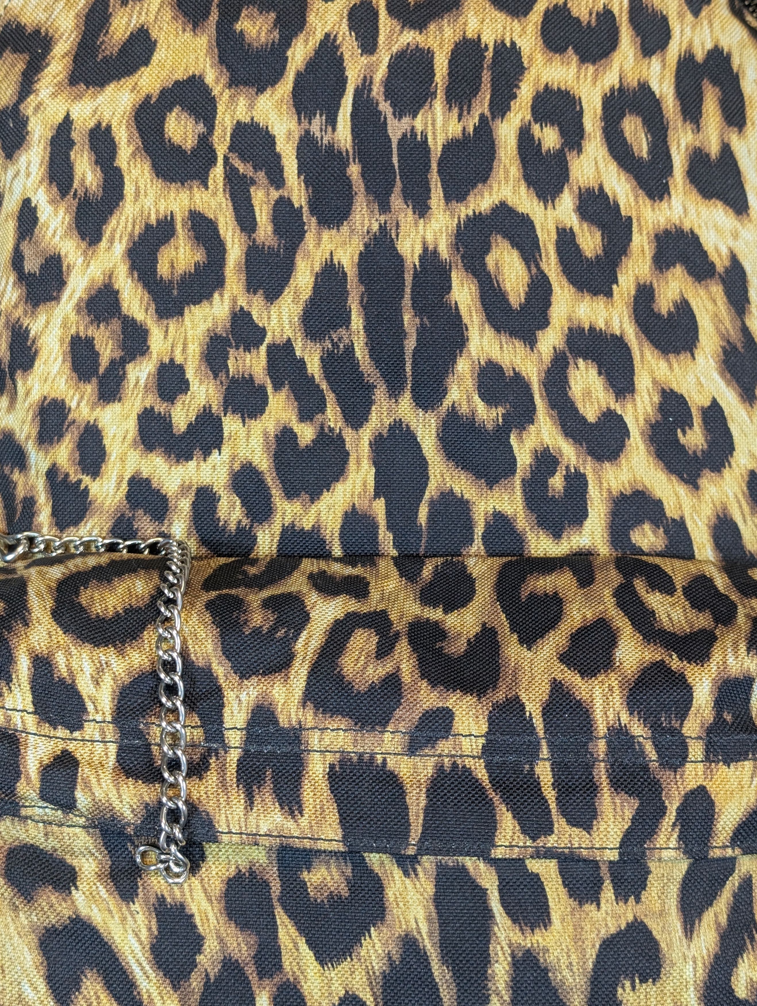 Celine Celine FW19 Leopard Animal Print Backpack Hedi Slimane Size ONE SIZE - 7 Thumbnail