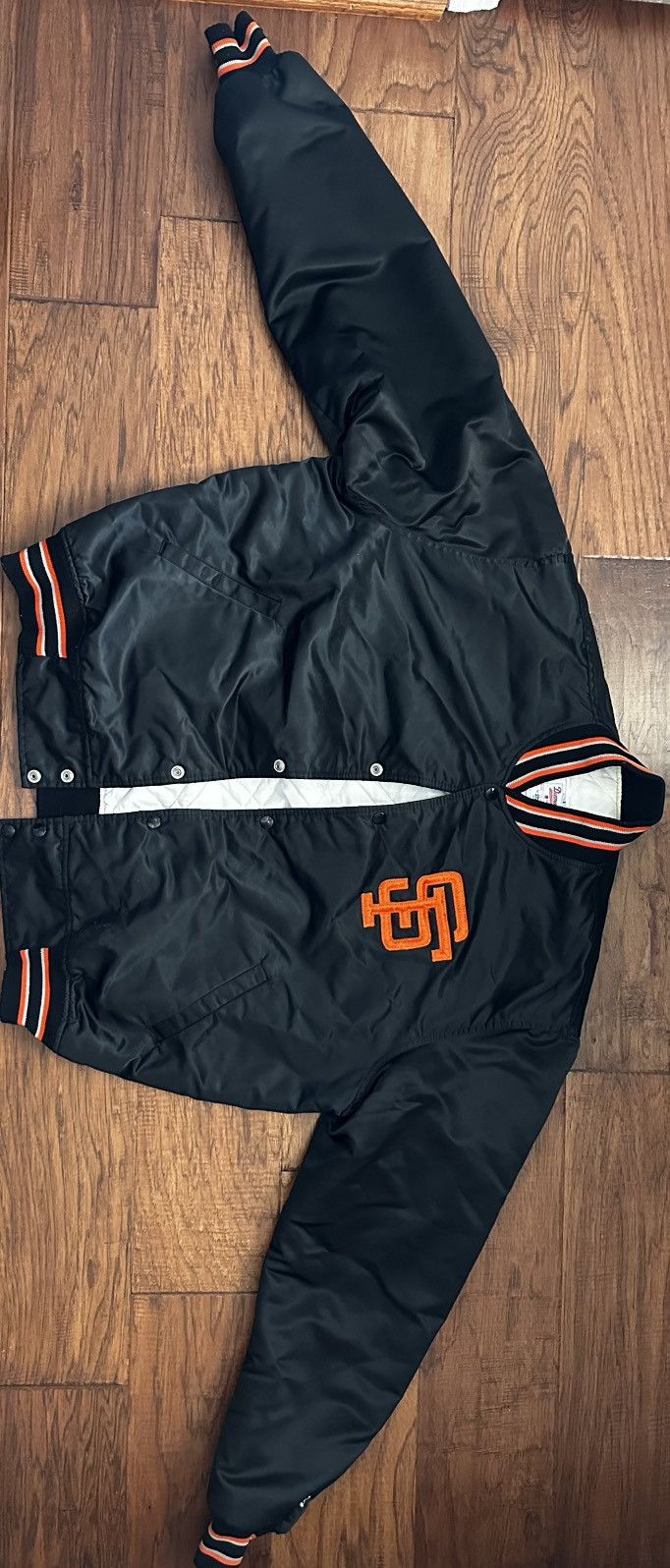 Starter VintageSan Fransisco bomber jacket Size US XL / EU 56 / 4 - 2 Thumbnail