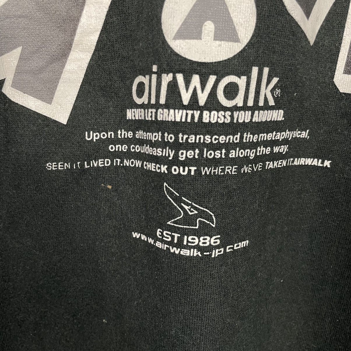 Japanese Brand Airwalk Big Logo Pullover Black Hoodie Size US M / EU 48-50 / 2 - 13 Thumbnail