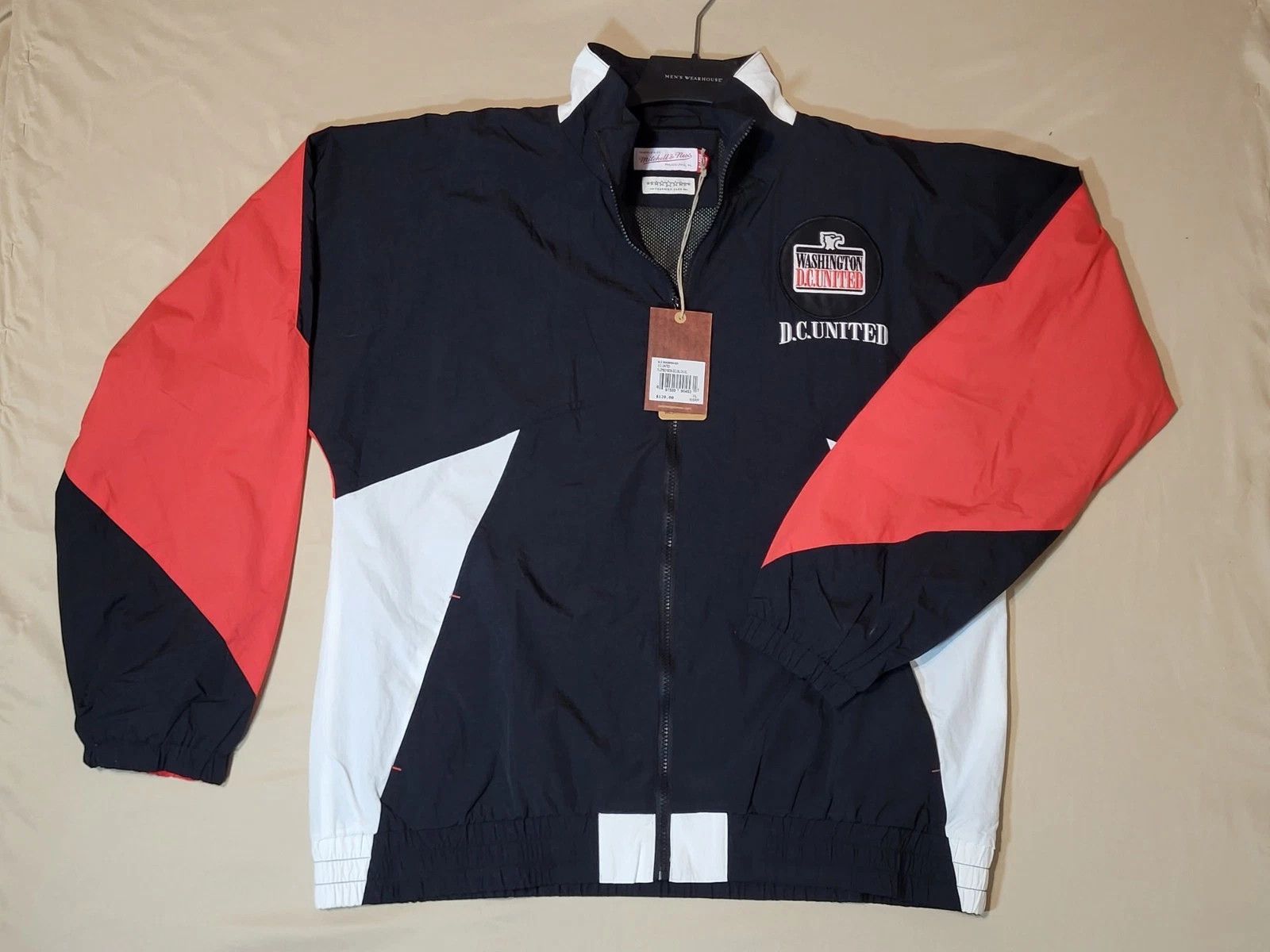 Mitchell & Ness Mitchell & Ness DC United Washington MLS Windbreaker Jacket Size US XL / EU 56 / 4 - 1 Thumbnail