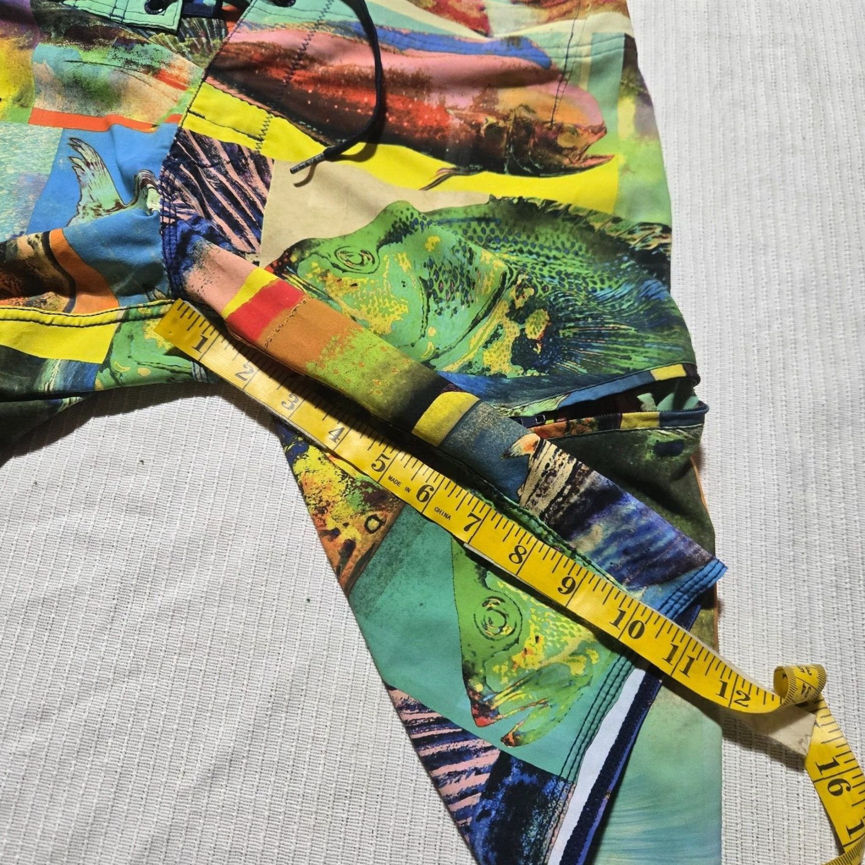 Vintage Salt Life SLX-QD Fishing Aqua Trunks Swim Shorts Men Medium 32 Lined Size US 31 - 6 Thumbnail
