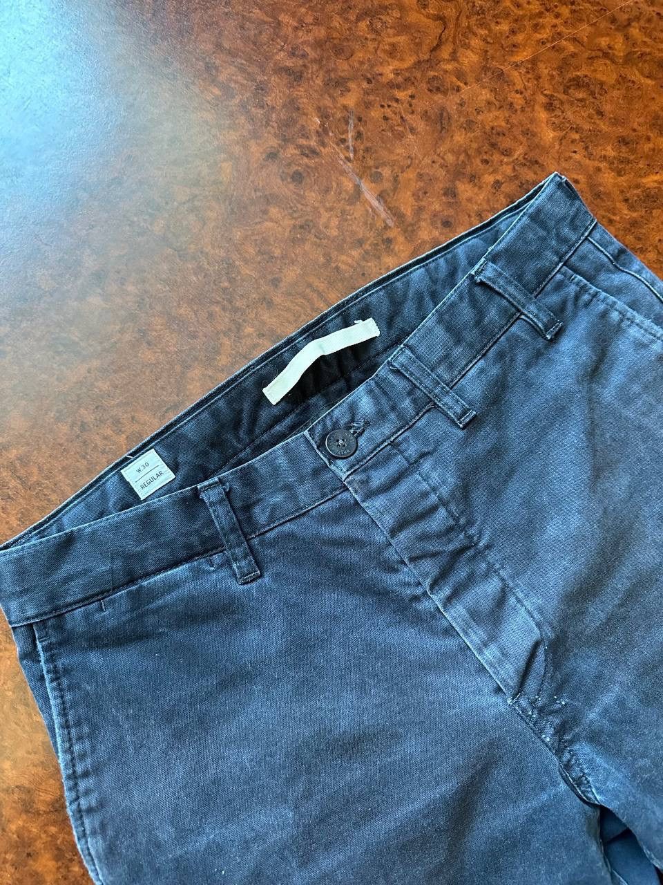 Norse Projects Aros Heavy Chino Navy pants jeans joggers old Size US 30 / EU 46 - 7 Thumbnail
