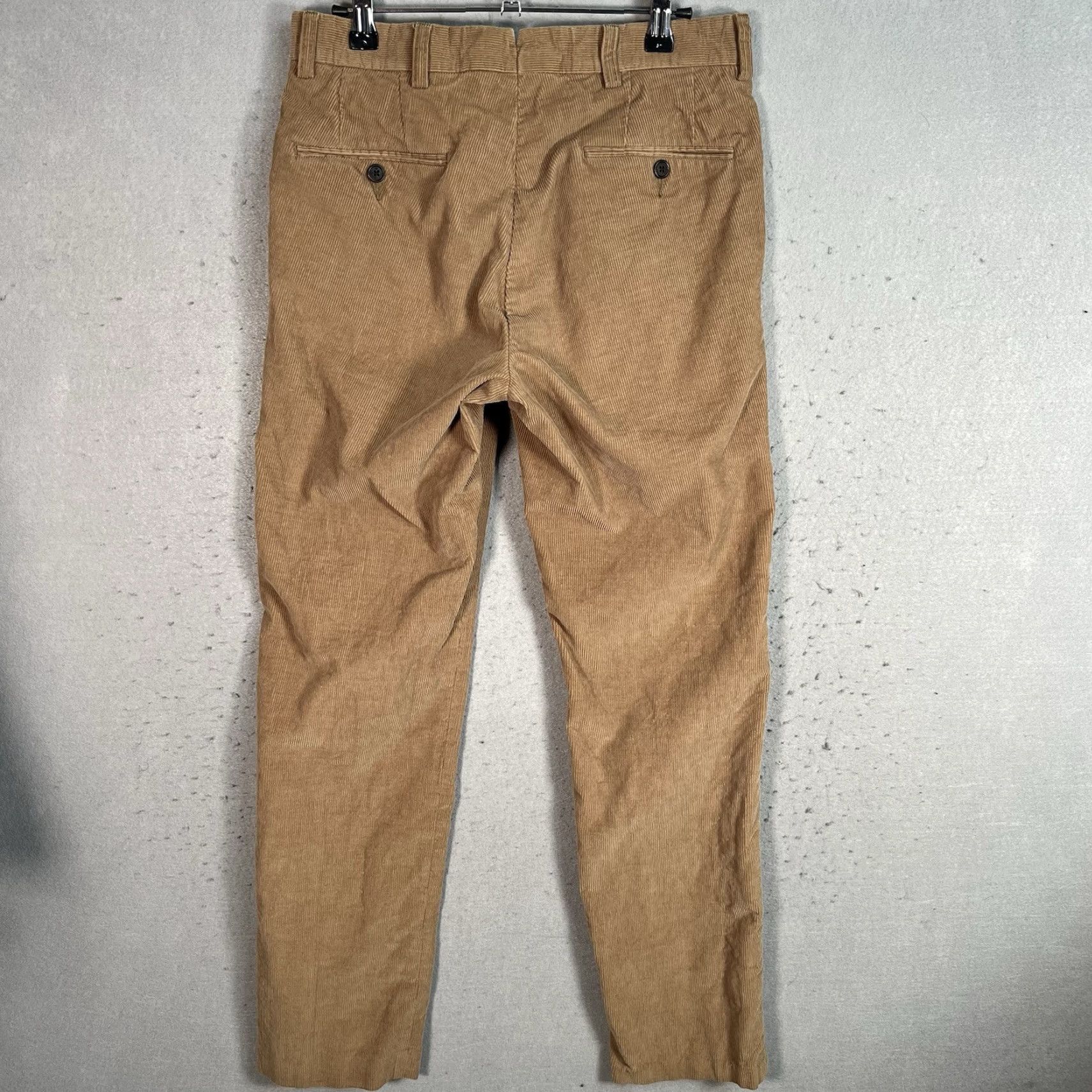 Vintage VINTAGE Kent & Curwen England Briggs Corduroy Pants Adult 30 Beige Straight Leg Mens Size US 30 / EU 46 - 7 Thumbnail