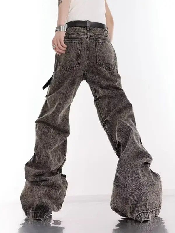 VIBE Vtg Micro Flared Denim Pants Bootcuts Size US 31 - 8 Thumbnail