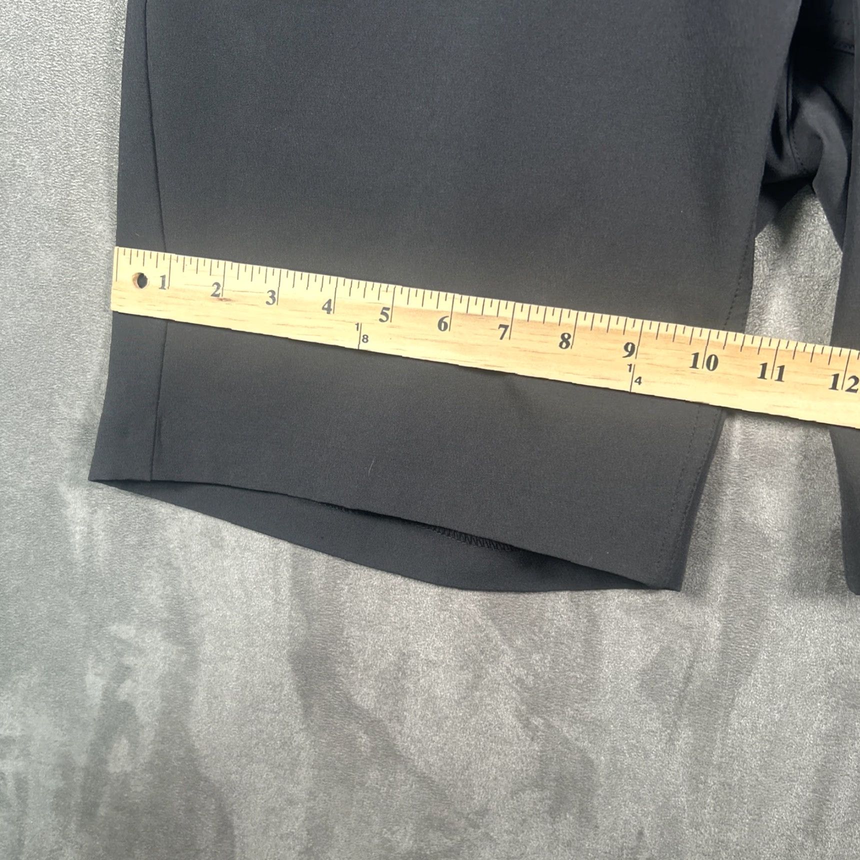 Vintage Proof Mens Shorts 34 Dark Gray Nomad Chino Flat Front Casual Travel Workwear Shorts Size US 34 / EU 50 - 4 Thumbnail