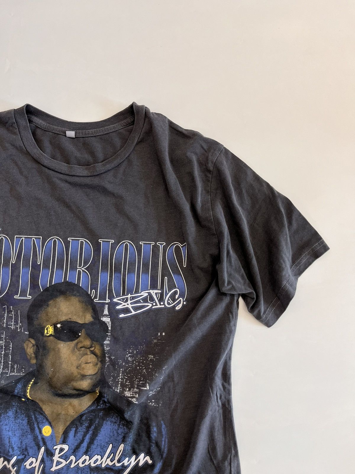 Other Vintage Style Notorious B.I.G. Tee - “King of Brooklyn” Size US S / EU 44-46 / 1 - 2 Thumbnail