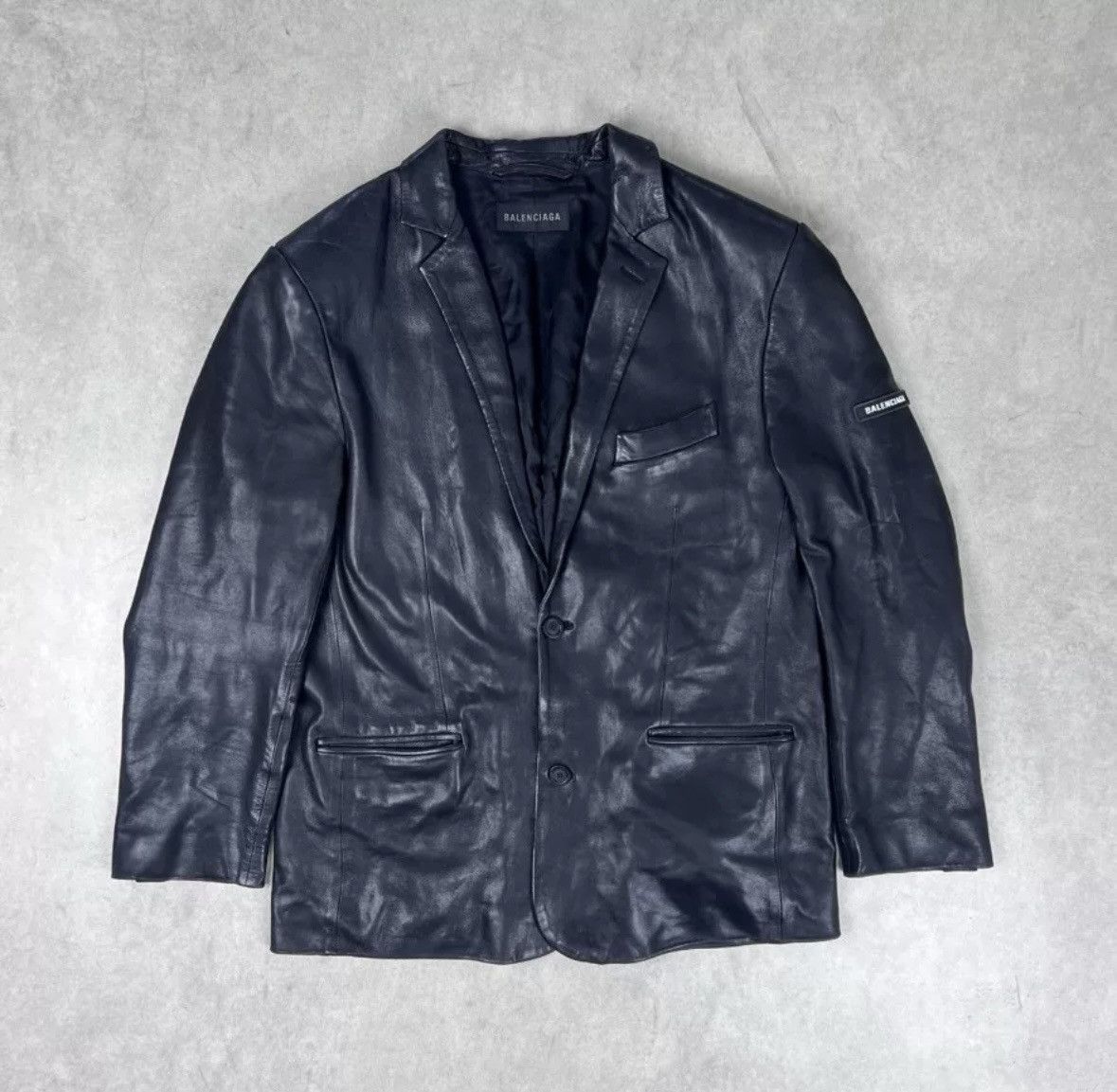 Balenciaga Balenciaga 23fw lamb skin jacket Size US S / EU 44-46 / 1 - 1 Thumbnail