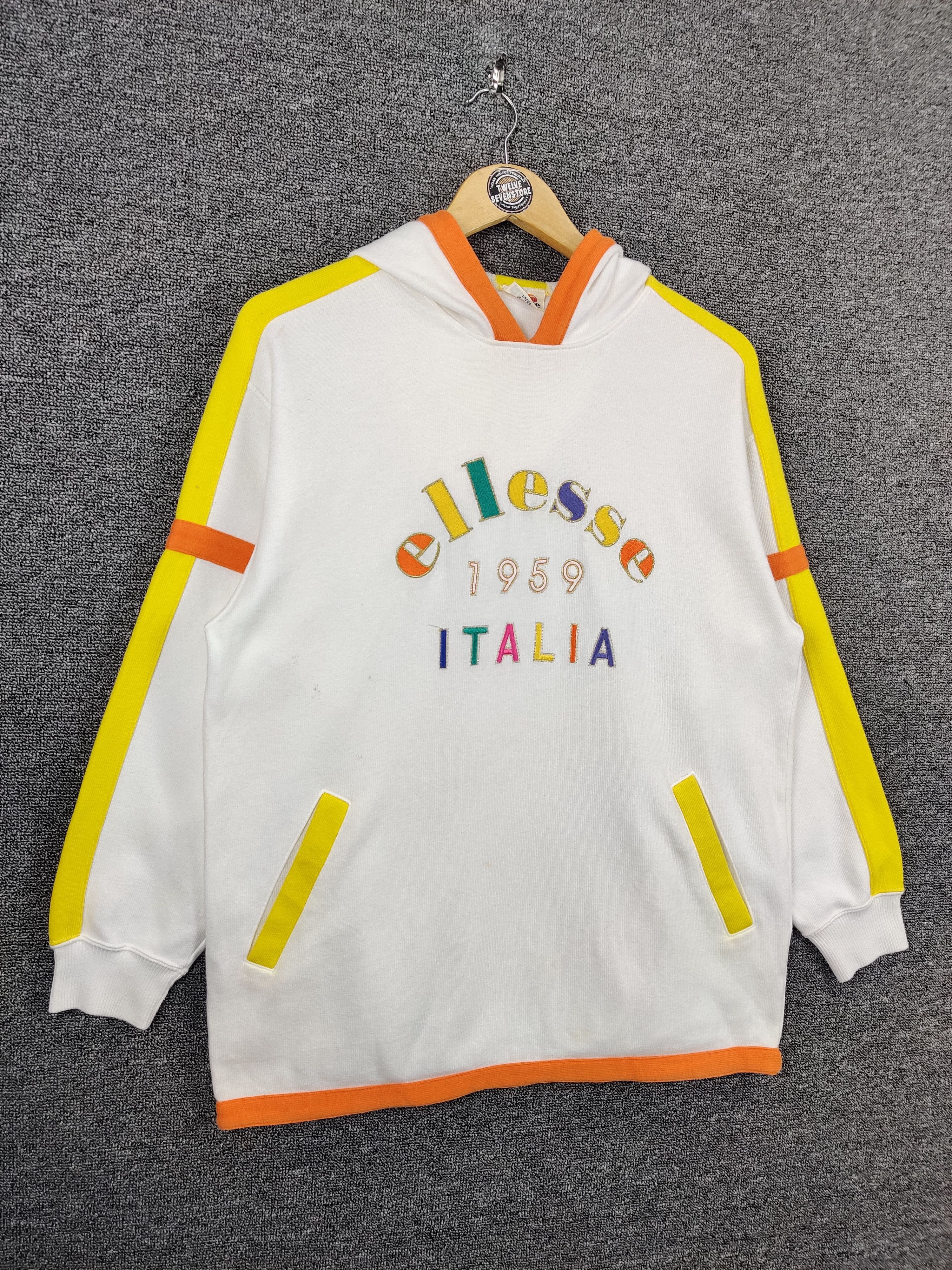 Ellesse Vintage Ellesse Pullover Sweatshirt Hoodie Size US L / EU 52-54 / 3 - 6 Thumbnail