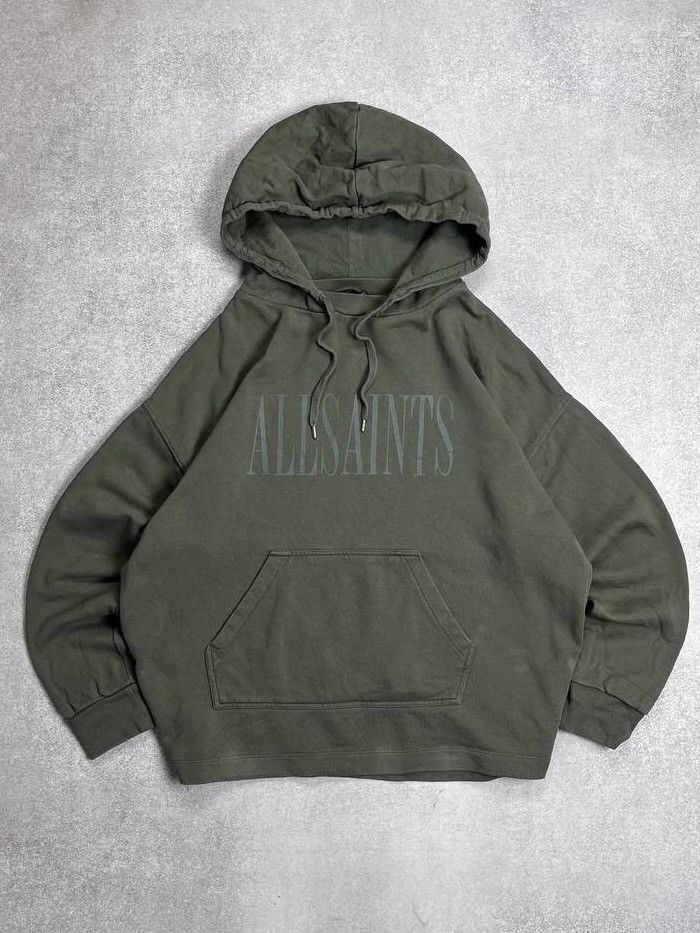 Allsaints × Vintage VINTAGE ALLSAINTS BIG LOGO HEAVY COTTON HOODIE M Size US M / EU 48-50 / 2 - 1 Thumbnail