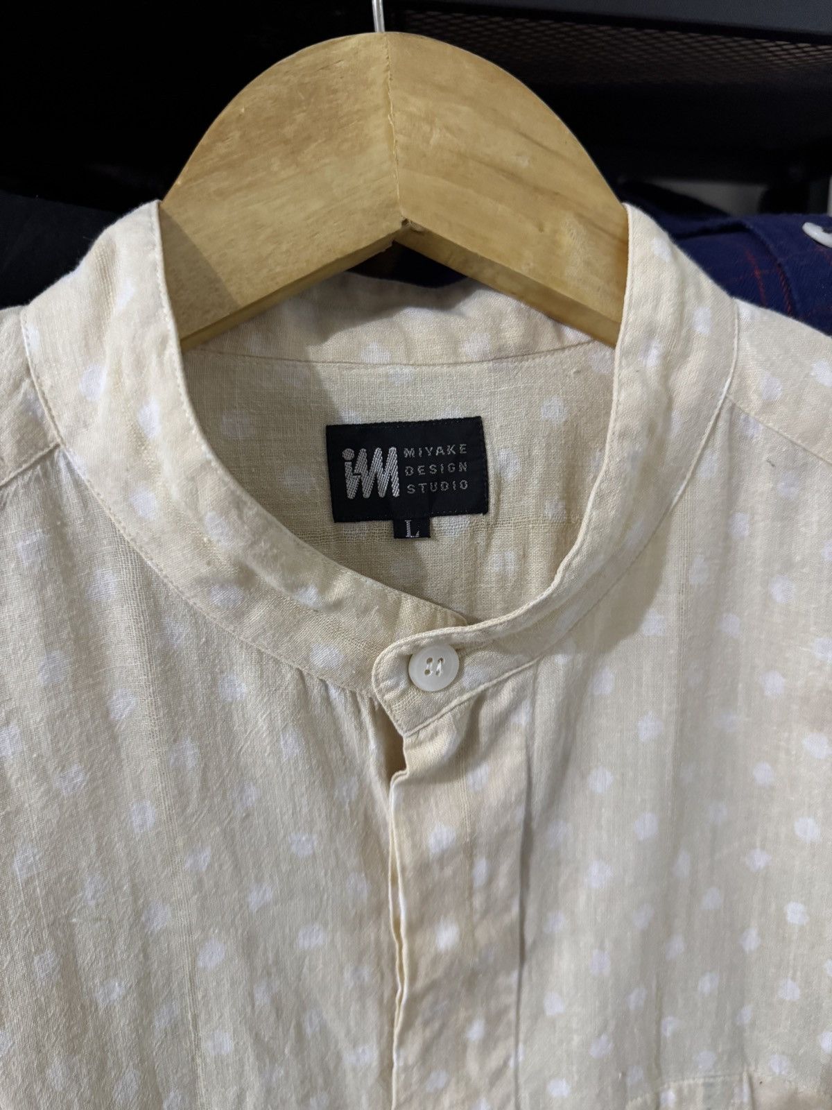 Issey Miyake Vintage Issey miyake Design Studio Polkadot Shirt Size US L / EU 52-54 / 3 - 7 Thumbnail