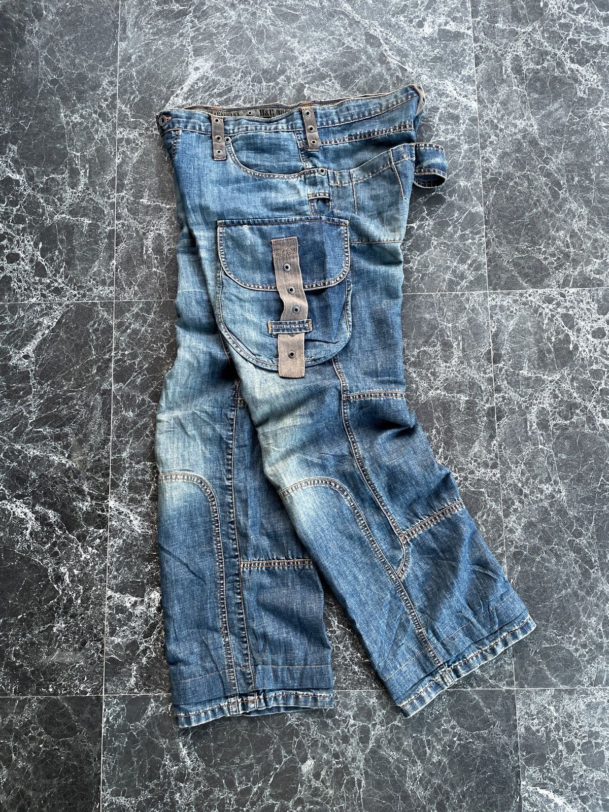 Dolce & Gabbana SS2004 Dolce & Gabbana Blue Denim Pants Size US 36 / EU 52 - 1 Thumbnail