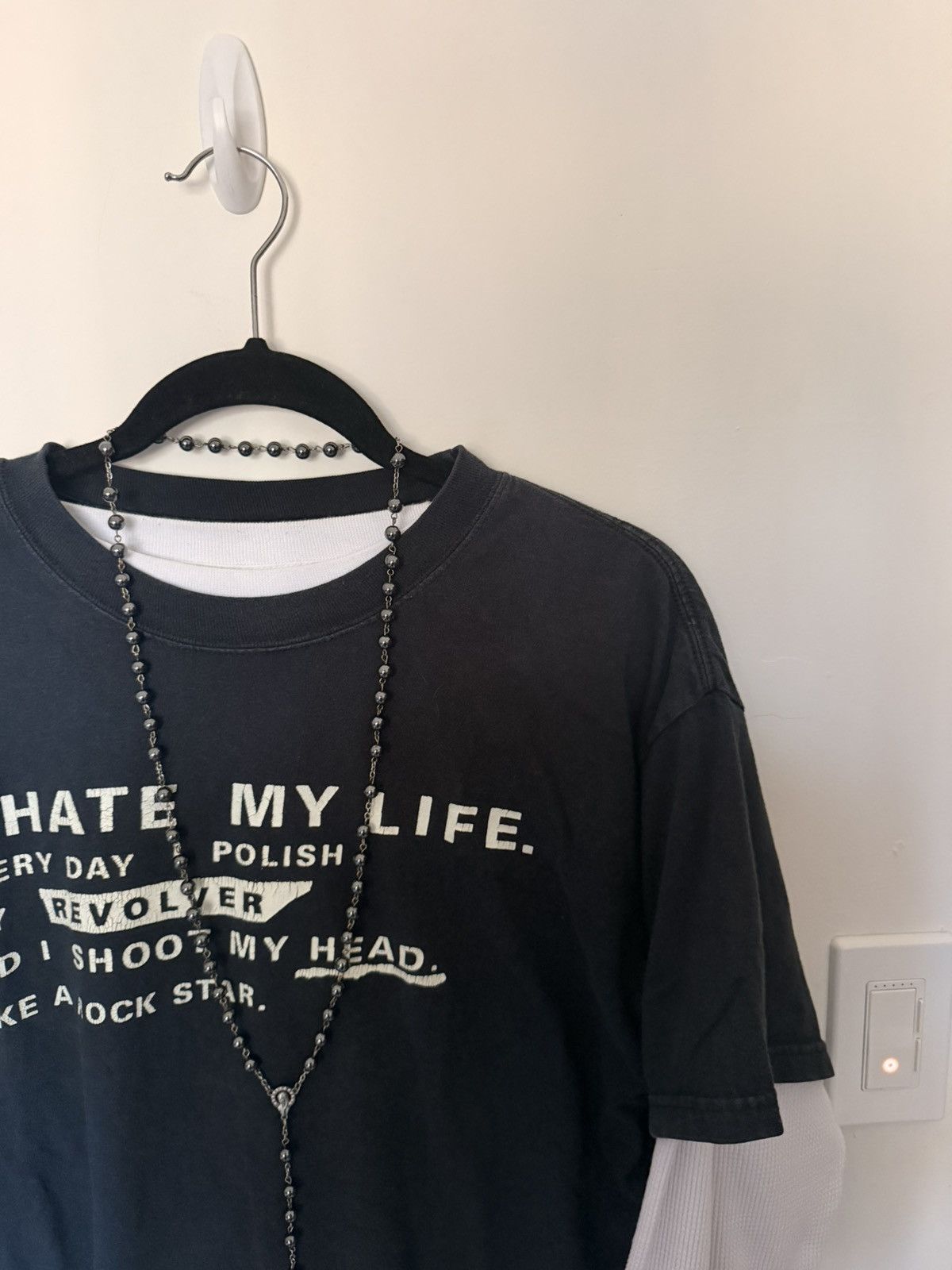 Other Vintage Black Humour T Shirt Size US L / EU 52-54 / 3 - 3 Thumbnail