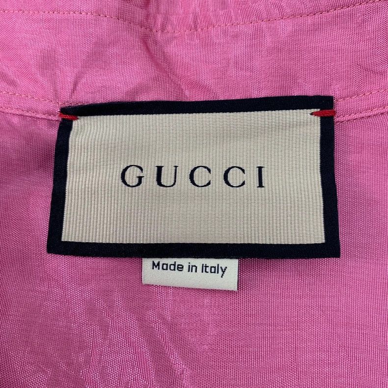 Gucci Gucci Pink single-breasted lapel long-sleeved shirt 2502-Ne Size US S / EU 44-46 / 1 - 6 Thumbnail