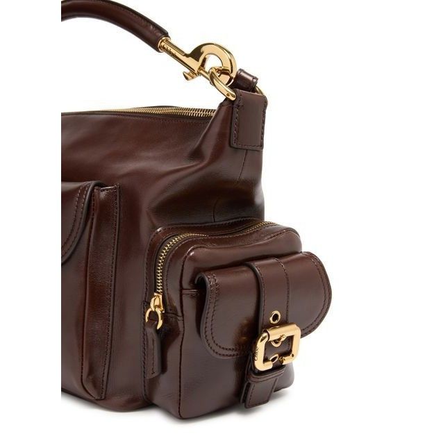 Chloe Chloe Camera Kohl Brown Leather Shoulder Bag New & Authentic Size ONE SIZE - 6 Thumbnail