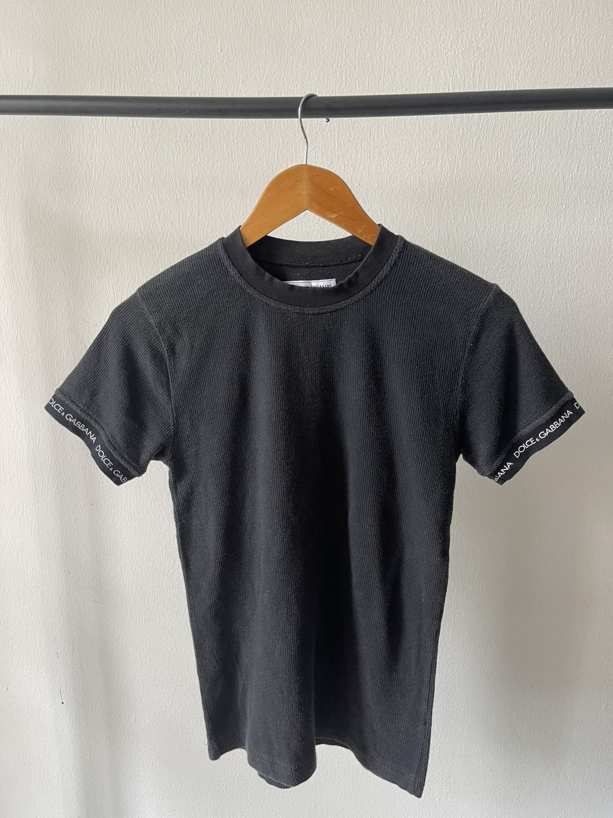 Dolce & Gabbana Dolce & Gabbana Sleeve Logo Tee Size US XS / EU 42 / 0 - 2 Thumbnail