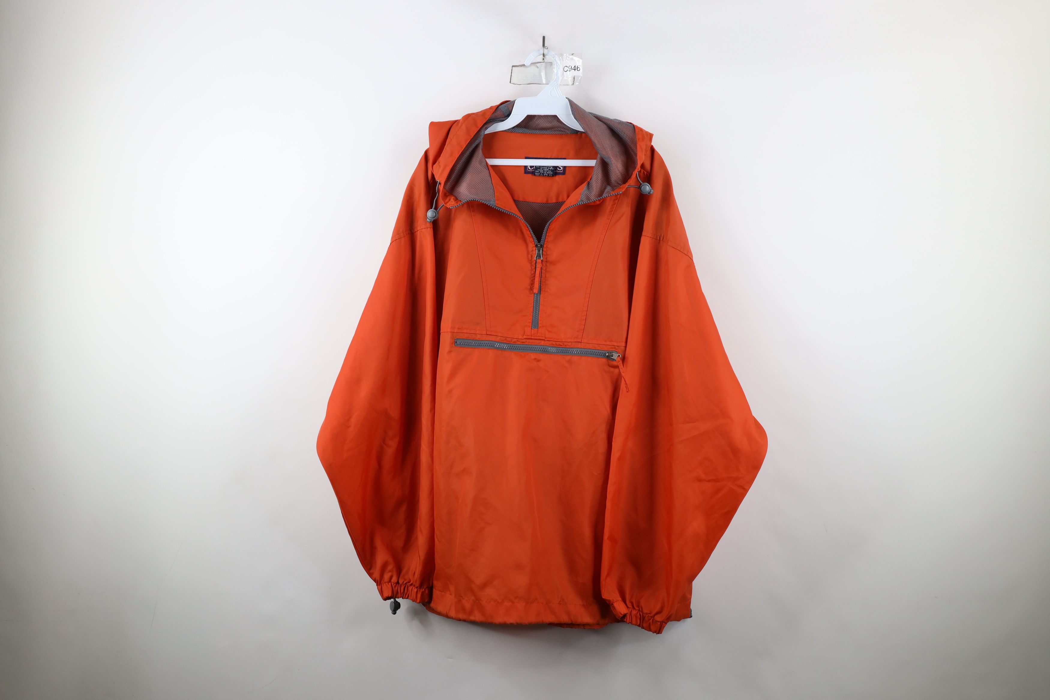 Vintage Vintage 90s Streetwear Fit Hooded Anorak Windbreaker Jacket Size US XL / EU 56 / 4 - 1 Thumbnail