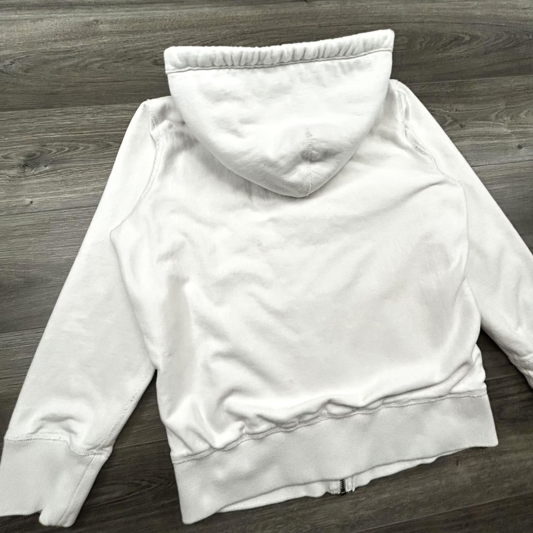 American Eagle Outfitters VINTAGE American Eagle Hoodie Mens Large White Sherpa Hooded Full Zip Size US L / EU 52-54 / 3 - 5 Thumbnail