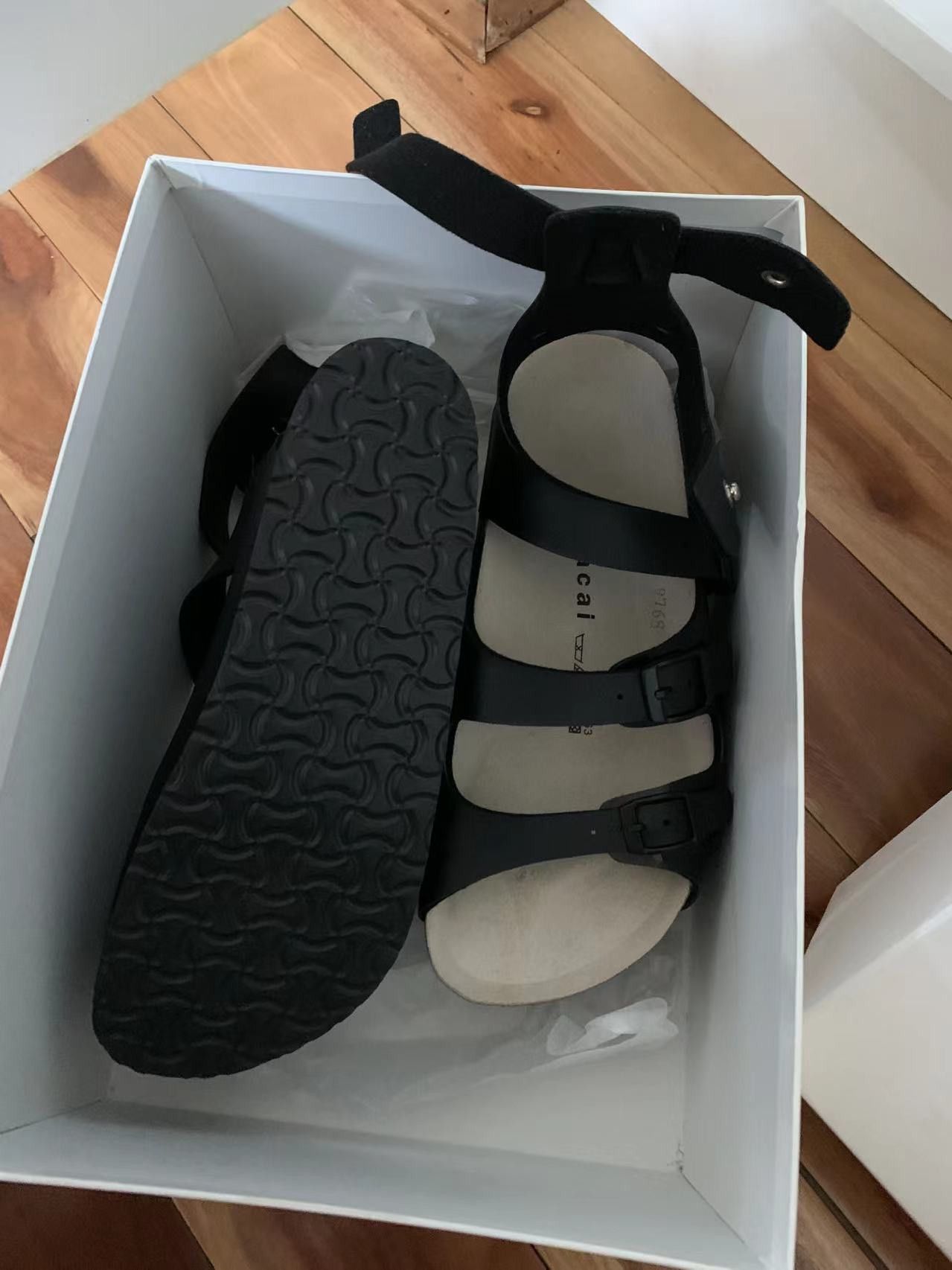 Sacai Sacai Luck Tatami Birkenstock | Grailed