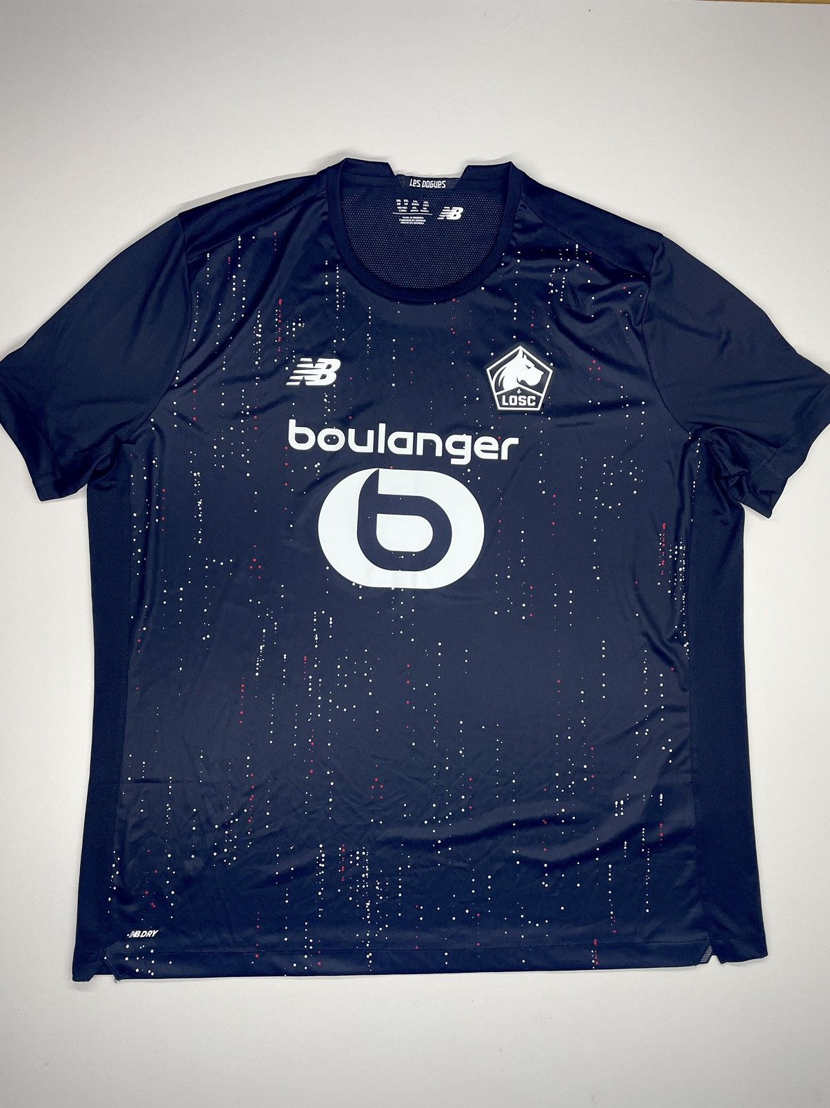 New Balance Lille LOSC 2020-21 Away Jersey Size US XXL / EU 58 / 5 - 1 Thumbnail