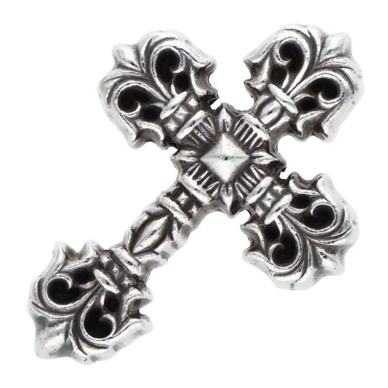 Chrome Hearts Filigree Cross Pendant Necklace