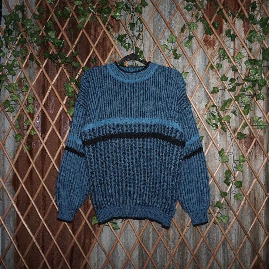 Vintage Large - Vintage Y2K Michael Gerald knit 90s striped sweater Size US L / EU 52-54 / 3 - 1 Thumbnail