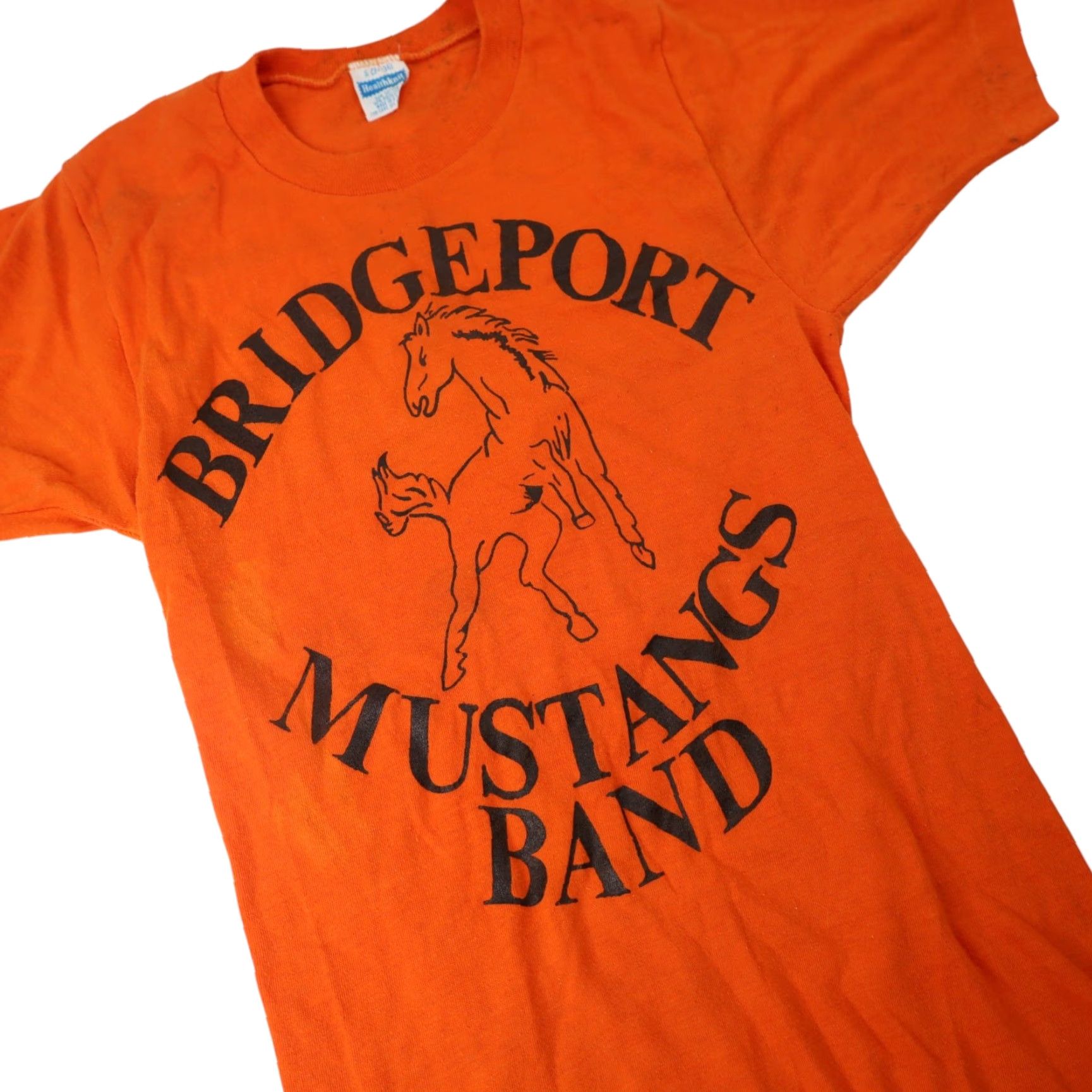 Vintage VINTAGE Bridgeport Mustangs Band Graphic Shirt Size US S / EU 44-46 / 1 - 3 Thumbnail