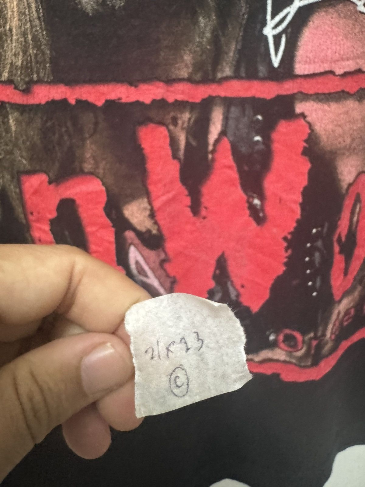 Vintage Vintage Wcw New World Order Wolfpac Kevin Wresling T shirt Size US L / EU 52-54 / 3 - 8 Thumbnail