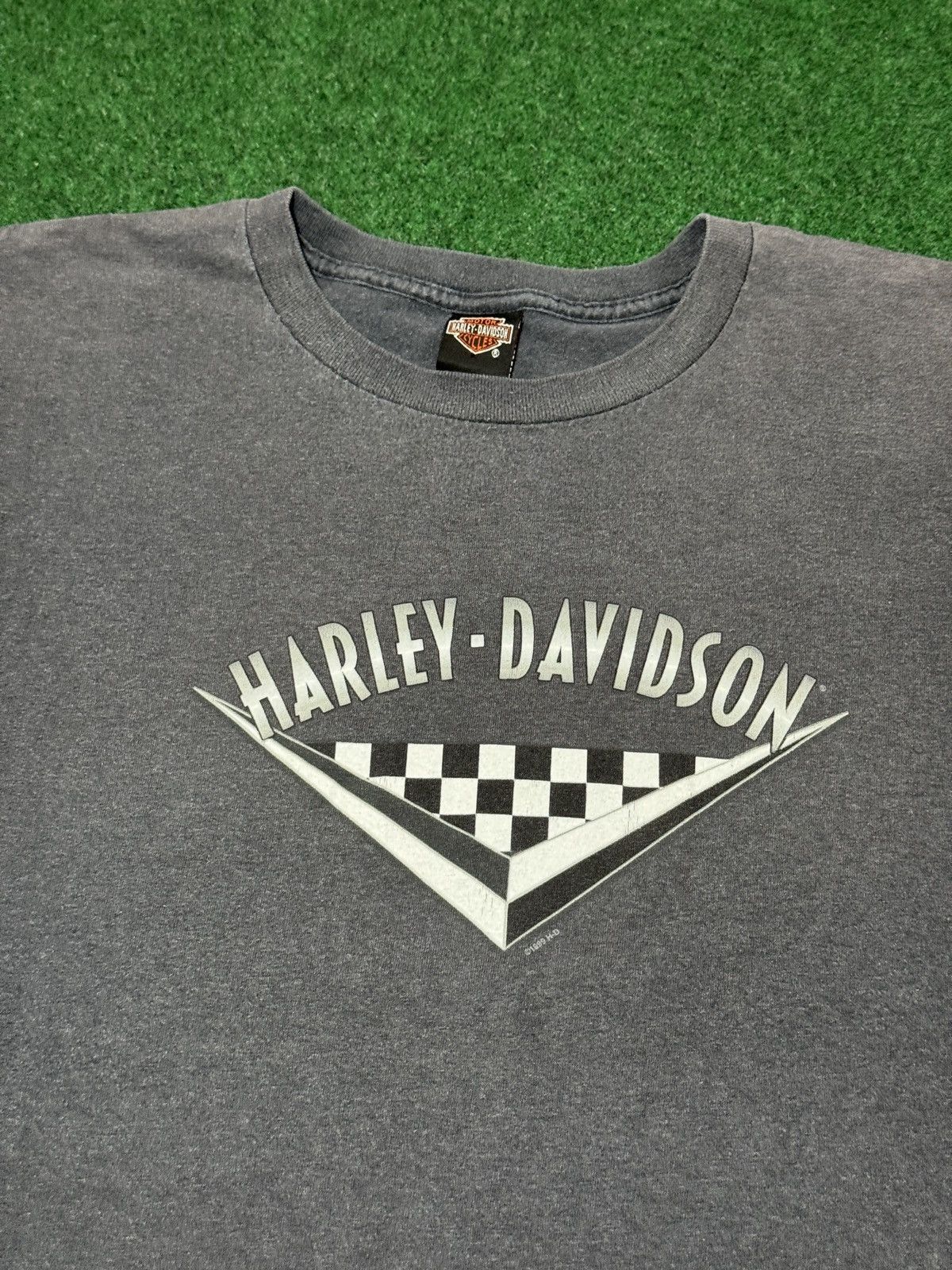 Harley Davidson Vtg 90s Harley Davidson 3XL Biker Faded California T Shirt Size US XXL / EU 58 / 5 - 2 Thumbnail