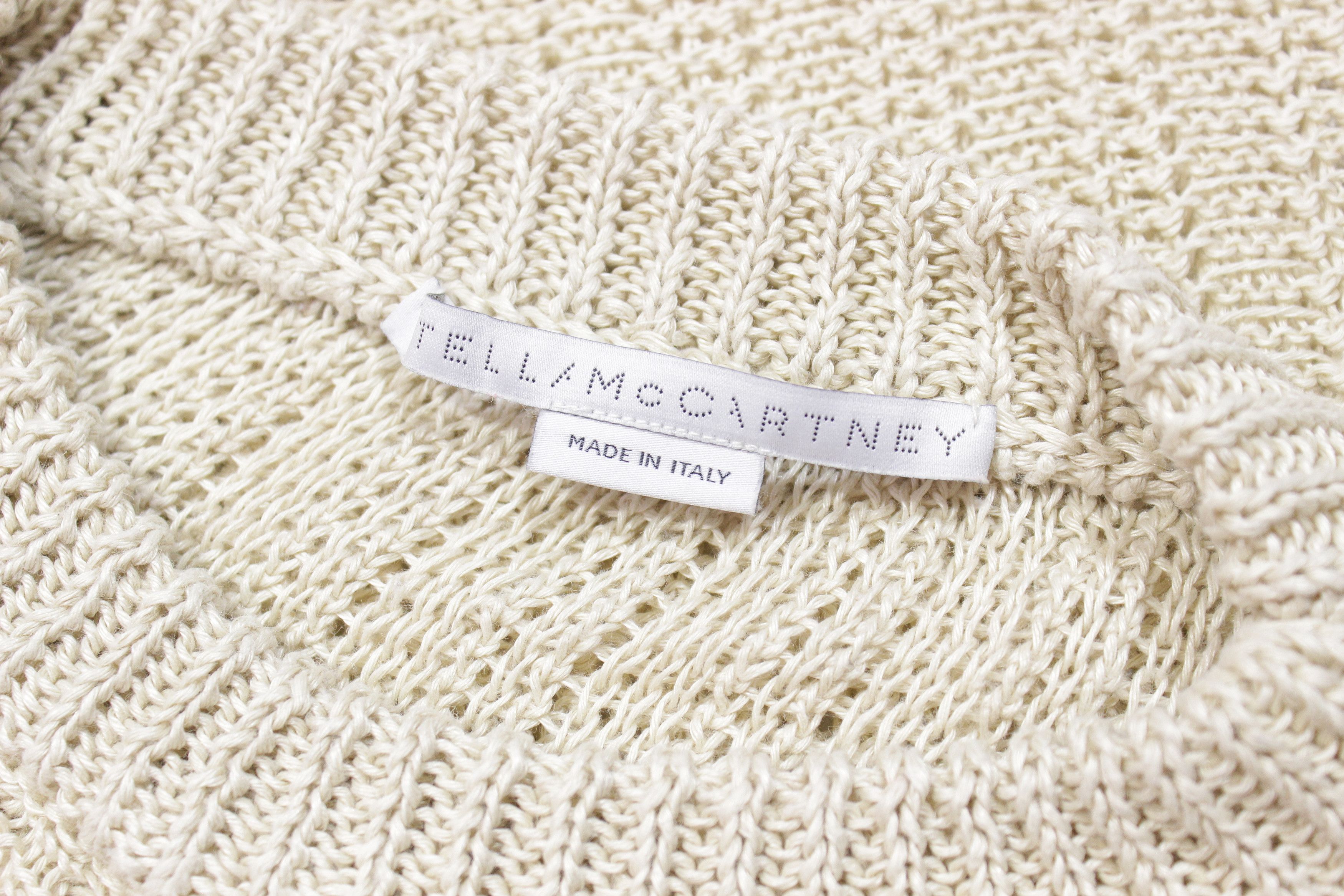 Stella McCartney Asymmetrical Baggy Knit Size ONE SIZE - 9 Thumbnail