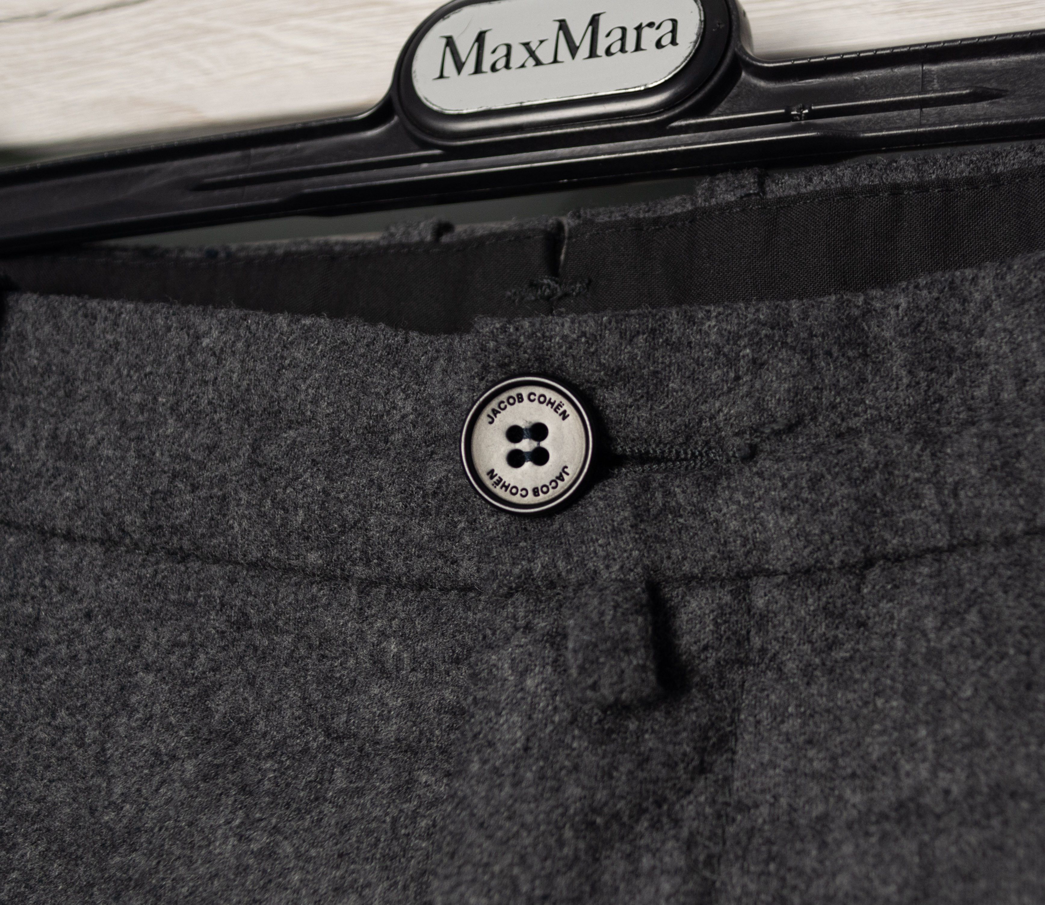 Jacob Cohen JACOB COHEN bobby wool elegant pants Size US 38 / EU 54 - 2 Thumbnail