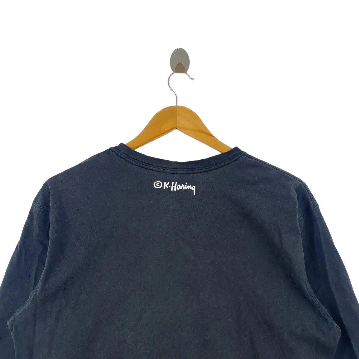 Keith Haring × Uniqlo UNIQLO x KEITH HARING STRESS Pop Art Tee Shirt Long Sleeve Size US M / EU 48-50 / 2 - 3 Thumbnail
