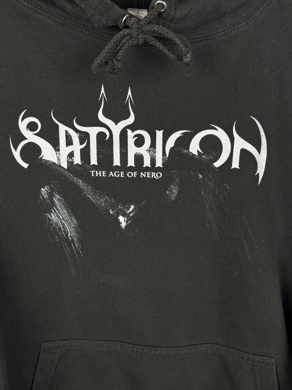 Band Tees Vintage Satyricon The Age Of Nero 2008 Black Metal Hoodie M Size US M / EU 48-50 / 2 - 3 Thumbnail