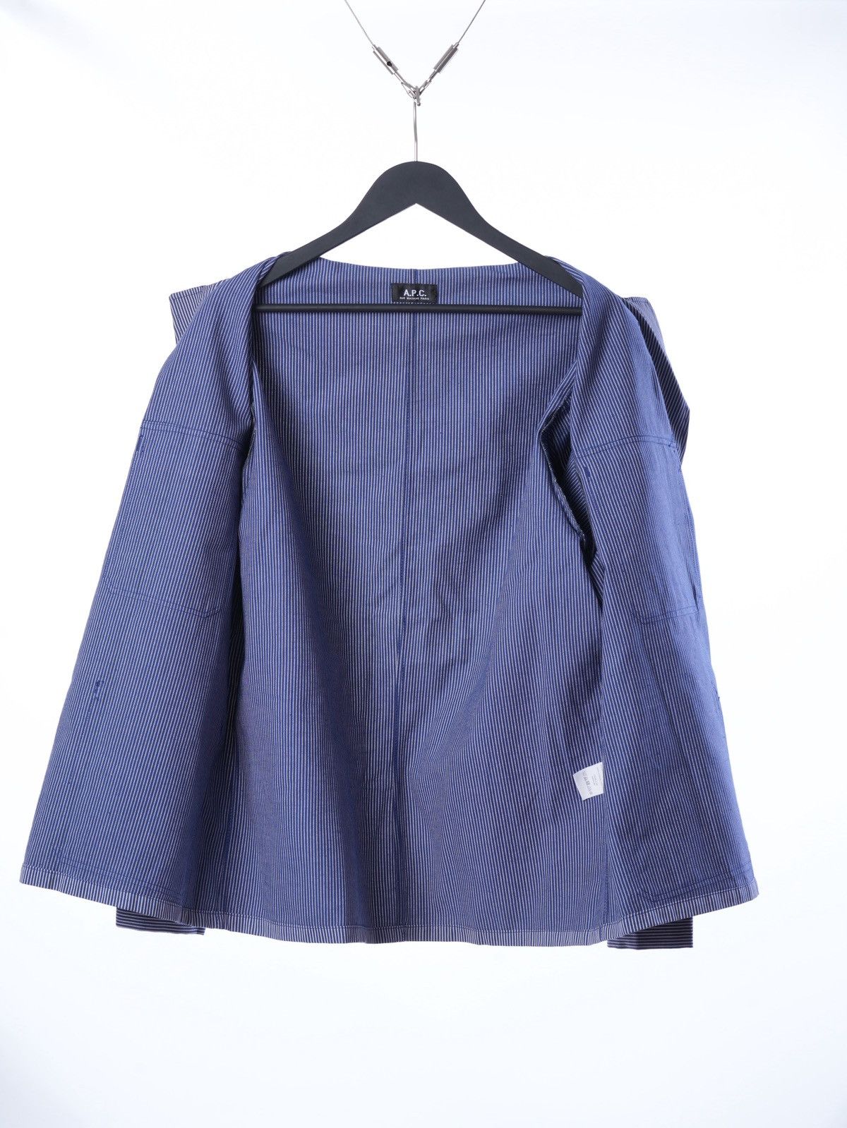 A.P.C. APC A.P.C chore style worker Striped jacket size XL Size US M / EU 48-50 / 2 - 6 Thumbnail