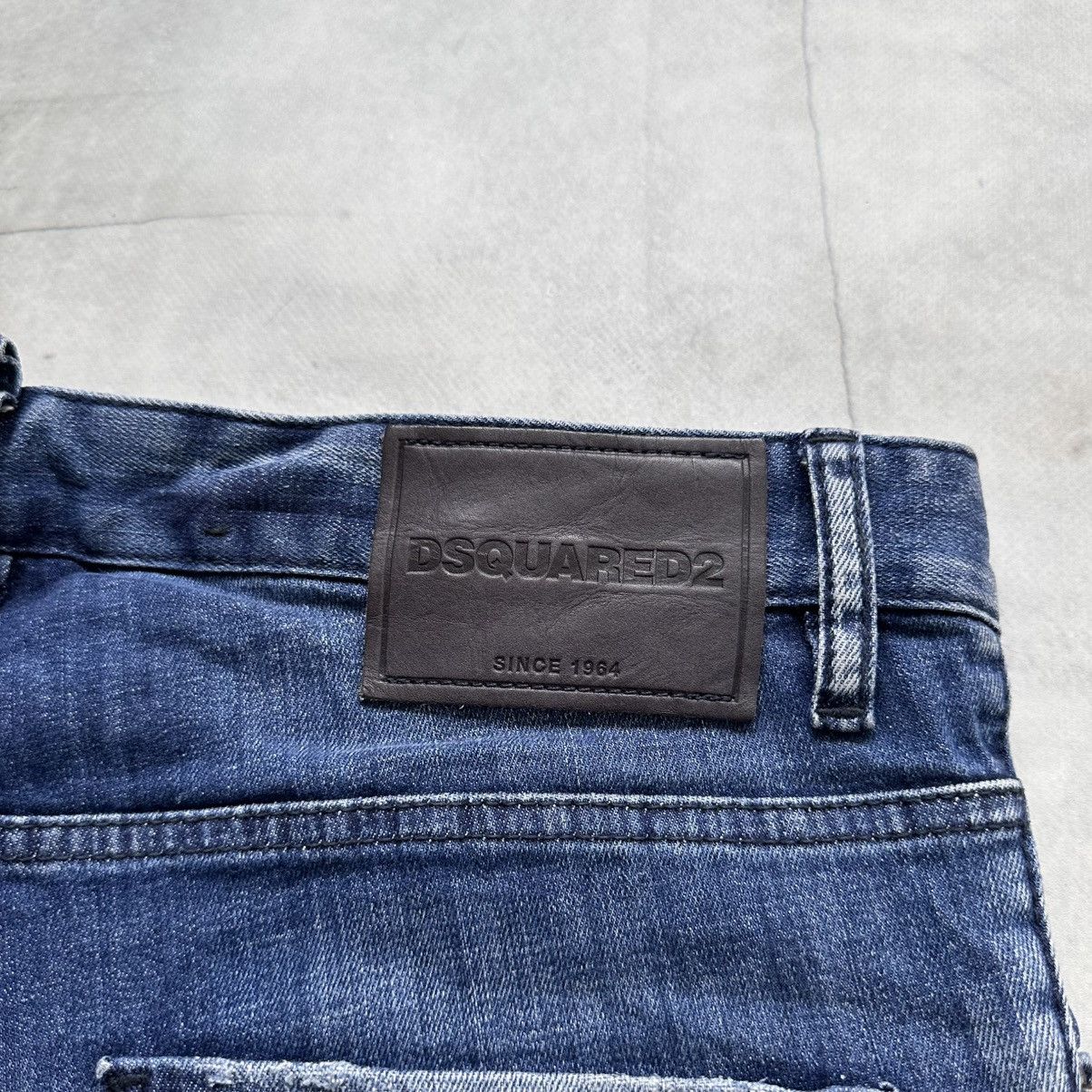 Dsquared2 Dsquared2 Splashed Painted Skater Jeans Galliano Vibe Size US 34 / EU 50 - 18 Thumbnail