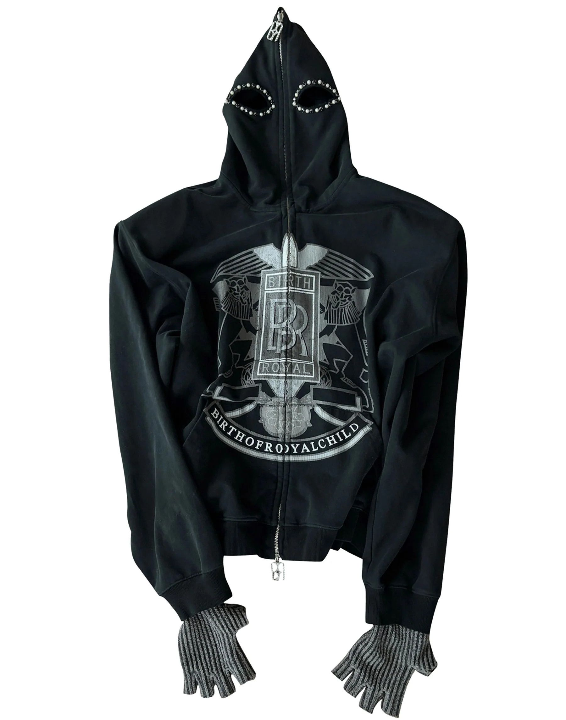 Birth of Royal Child Birth Of A Royal Child Masquerade Zip Up Black Size US XL / EU 56 / 4 - 1 Preview