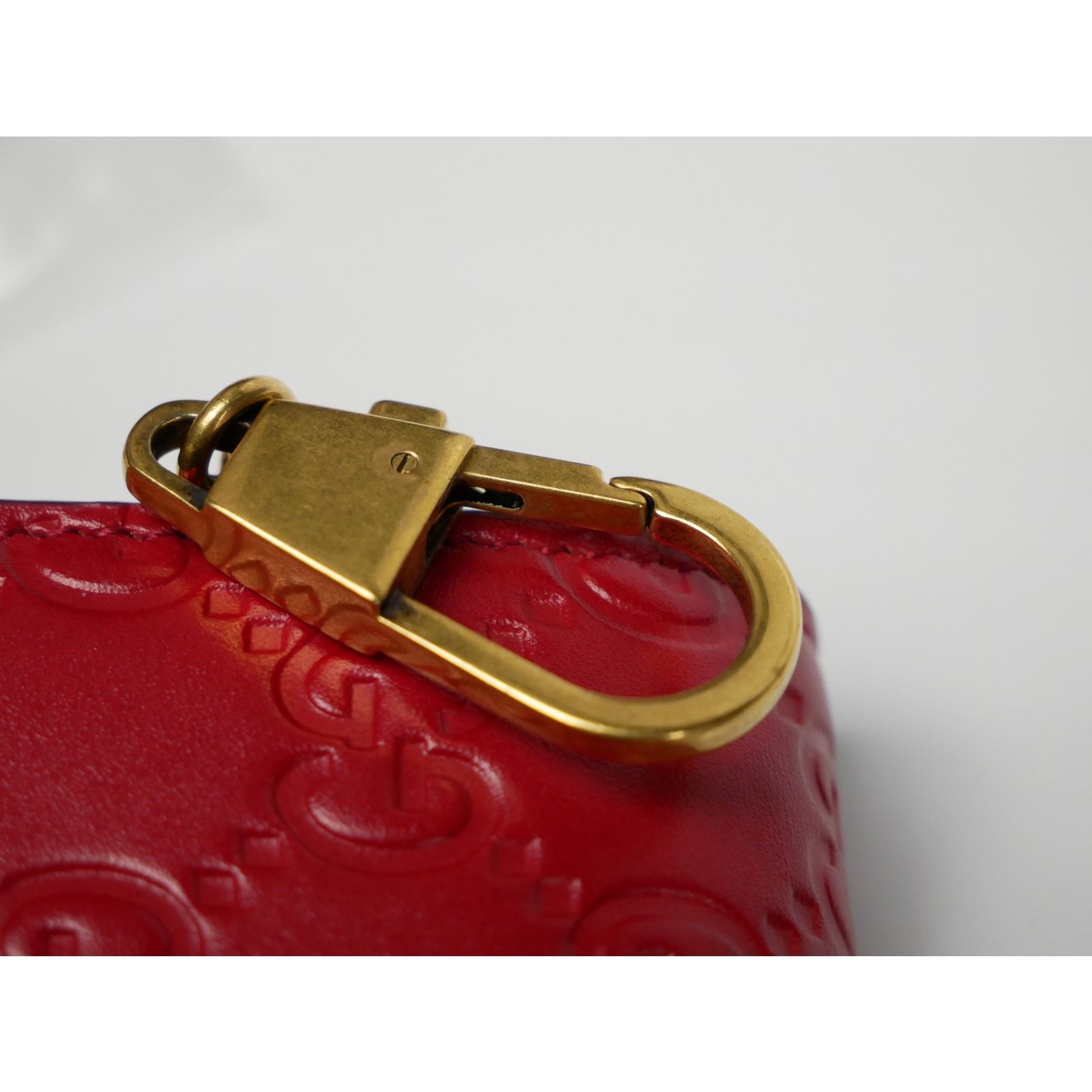 Gucci Gucci Red Supreme Mini Crystal Cherry Bag Size ONE SIZE - 9 Thumbnail