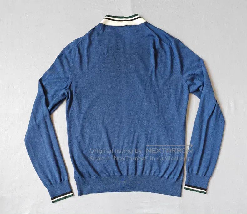 Other Hermes Cashmere sweater knitted sweater with zipper, dark Size US L / EU 52-54 / 3 - 5 Thumbnail